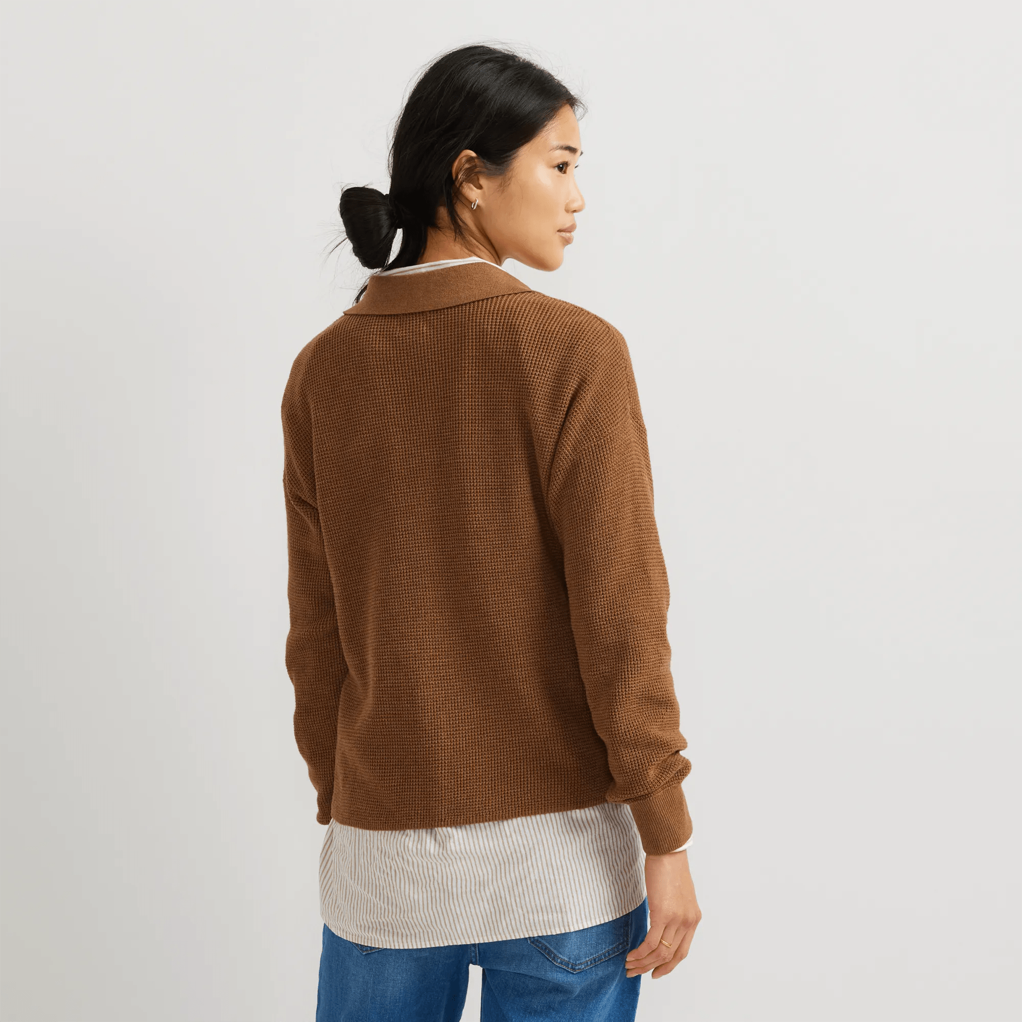 Women's Signature Johnny Collar Sweater - Image 2