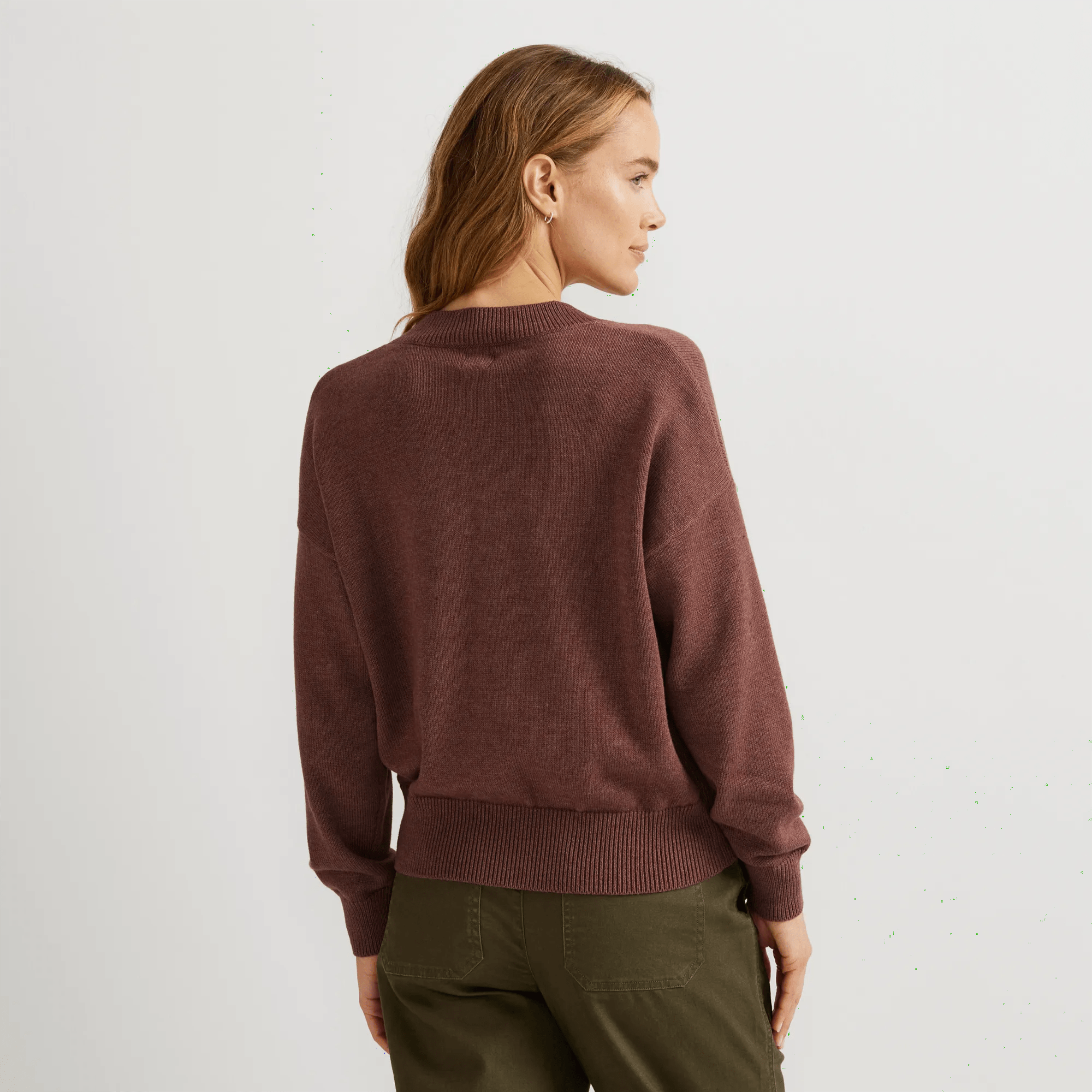 Women's Signature V-Neck Sweater - Image 2