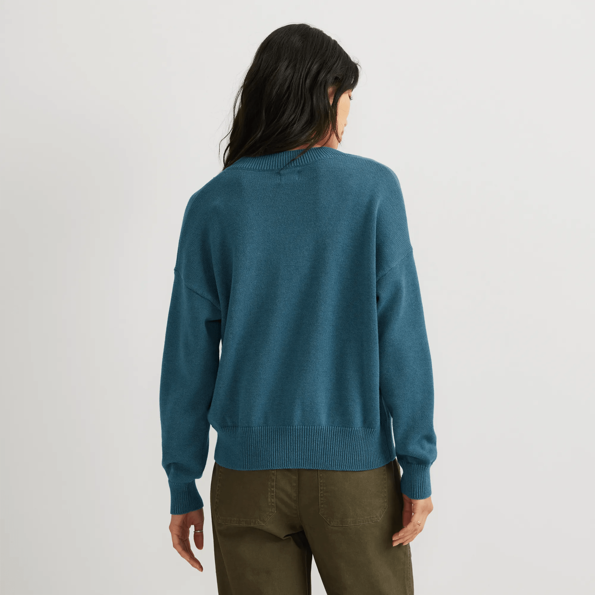 Women's Signature V-Neck Sweater - Image 2