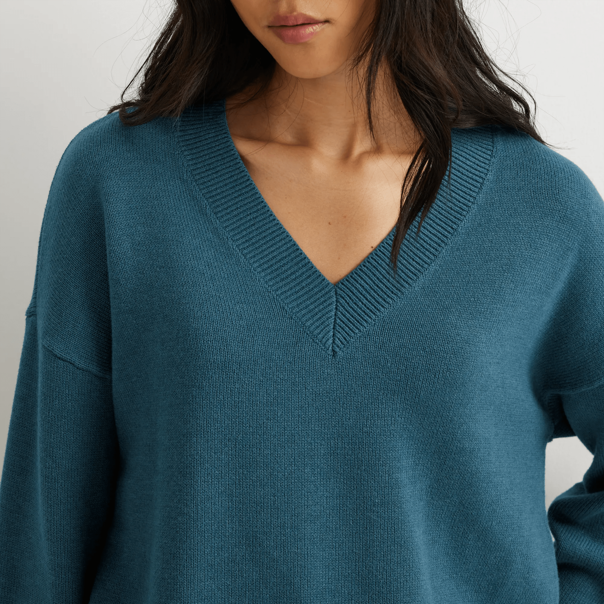 Women's Signature V-Neck Sweater - Image 3