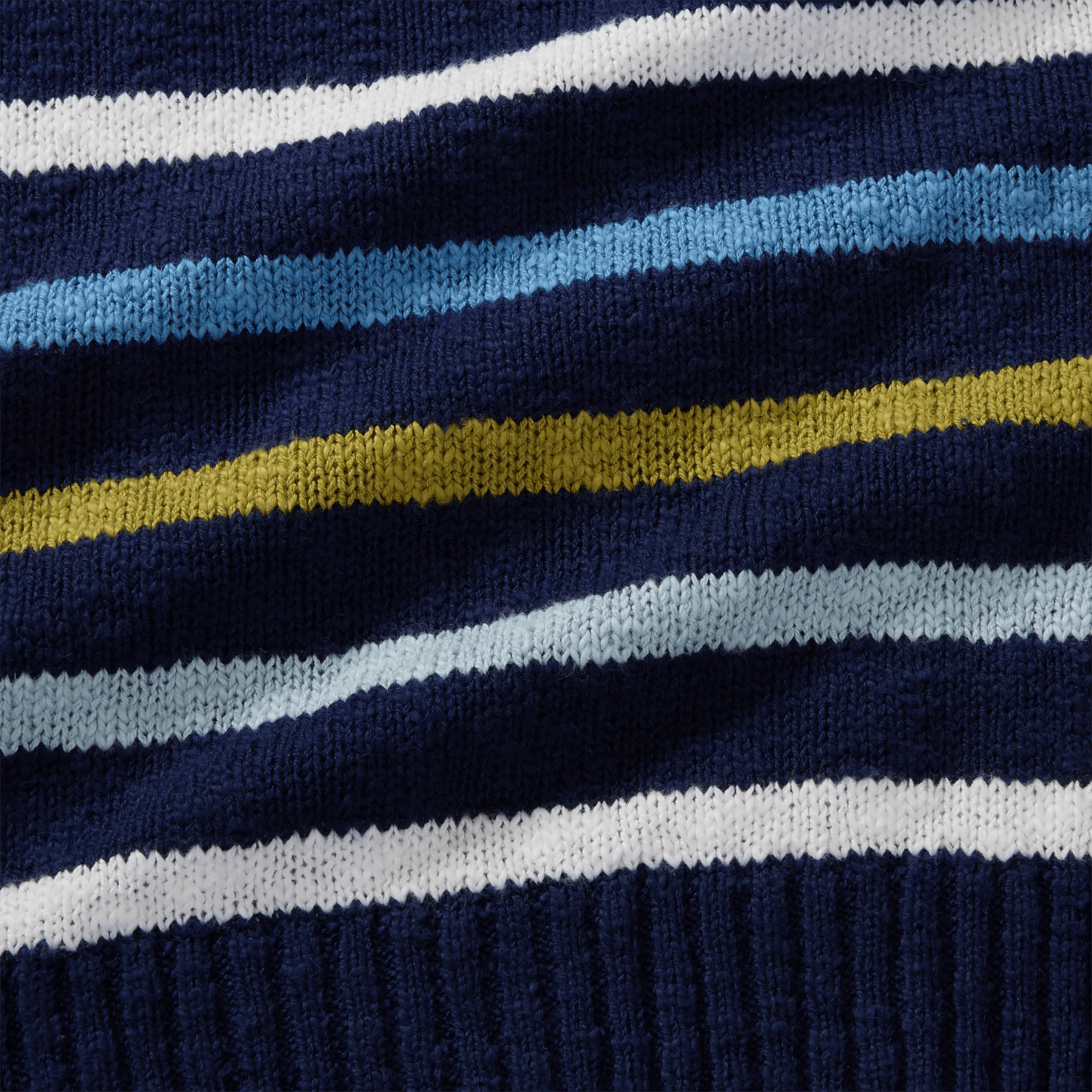Women's Striped 1/4-Zip Sweater - Image 4
