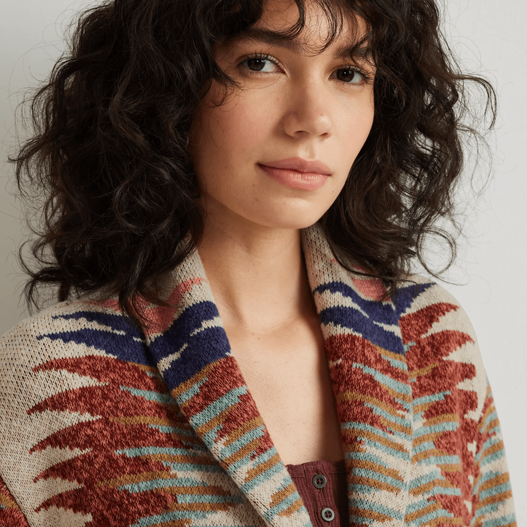 Women's Heirloom Shawl Collar Cardigan - Image 3