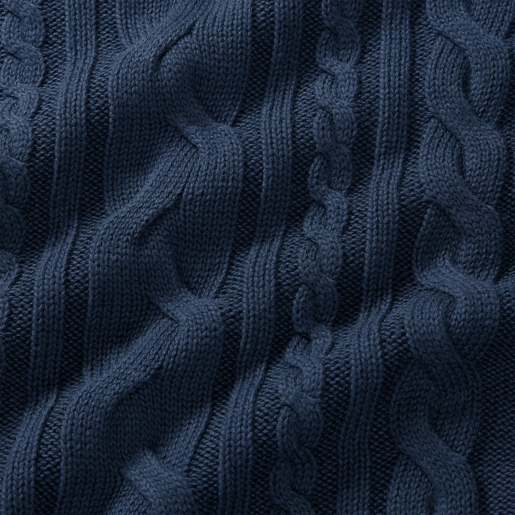 Women's Classic Cable Crew Sweater - Image 4