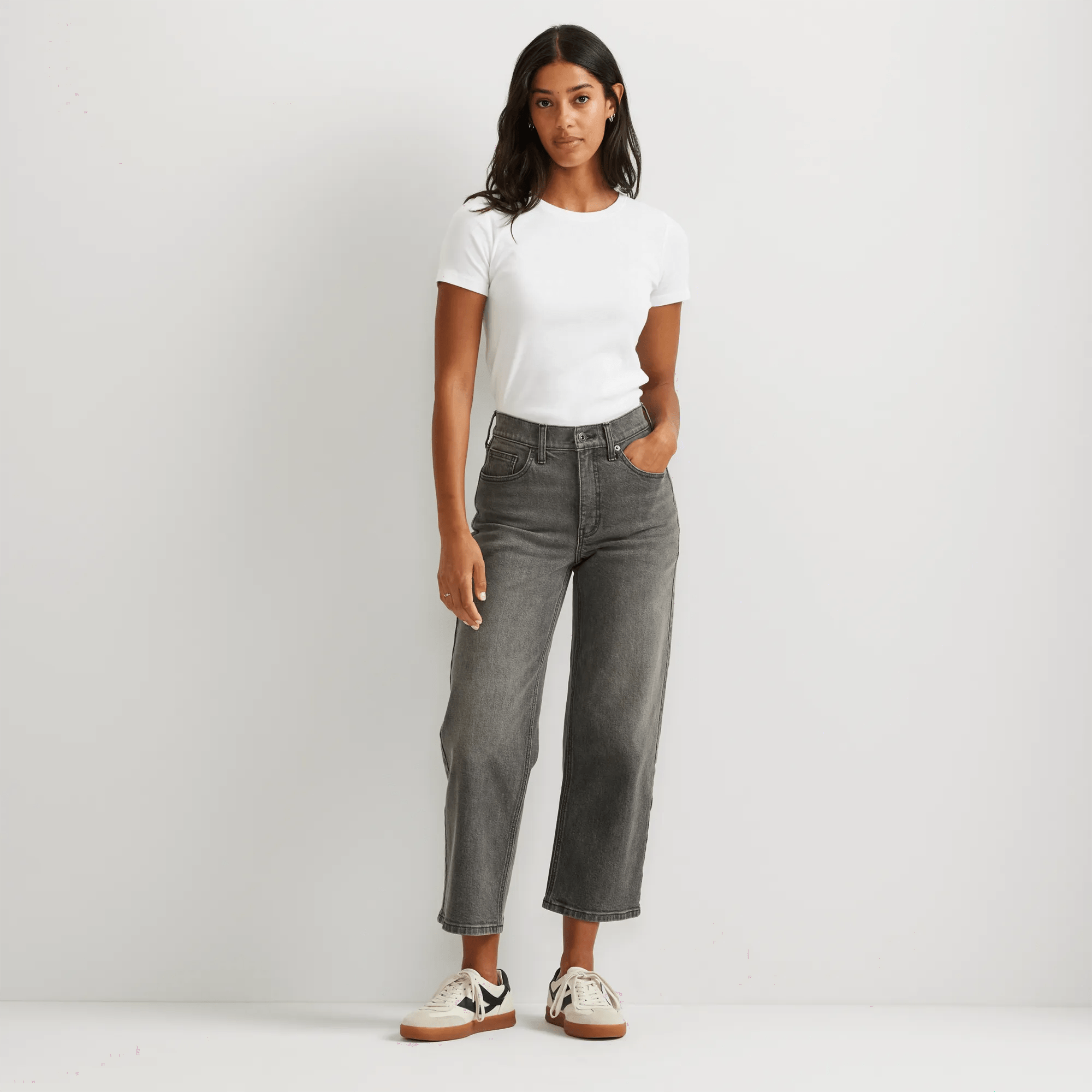 Women's Authentic Everyday High-Rise Cropped Jeans - Image 5