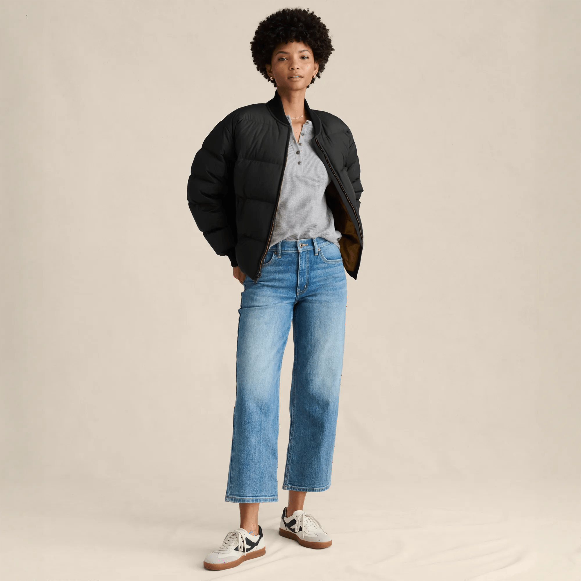 Women's Authentic Everyday High-Rise Cropped Jeans - Image 3