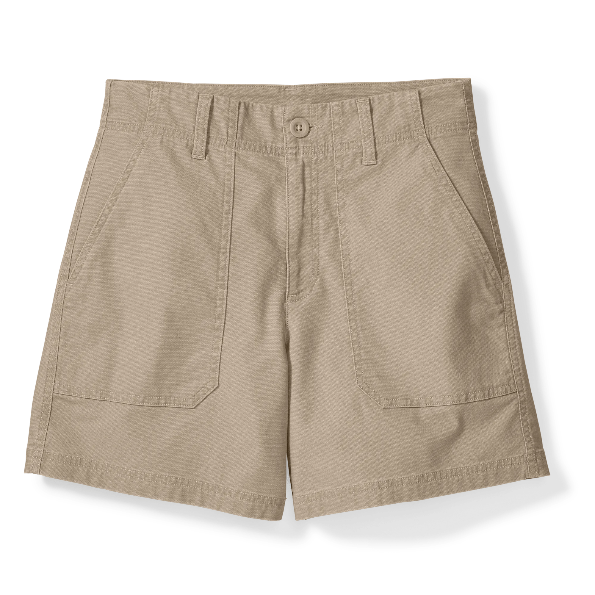 Women's Canvas Utility Shorts - Image 3