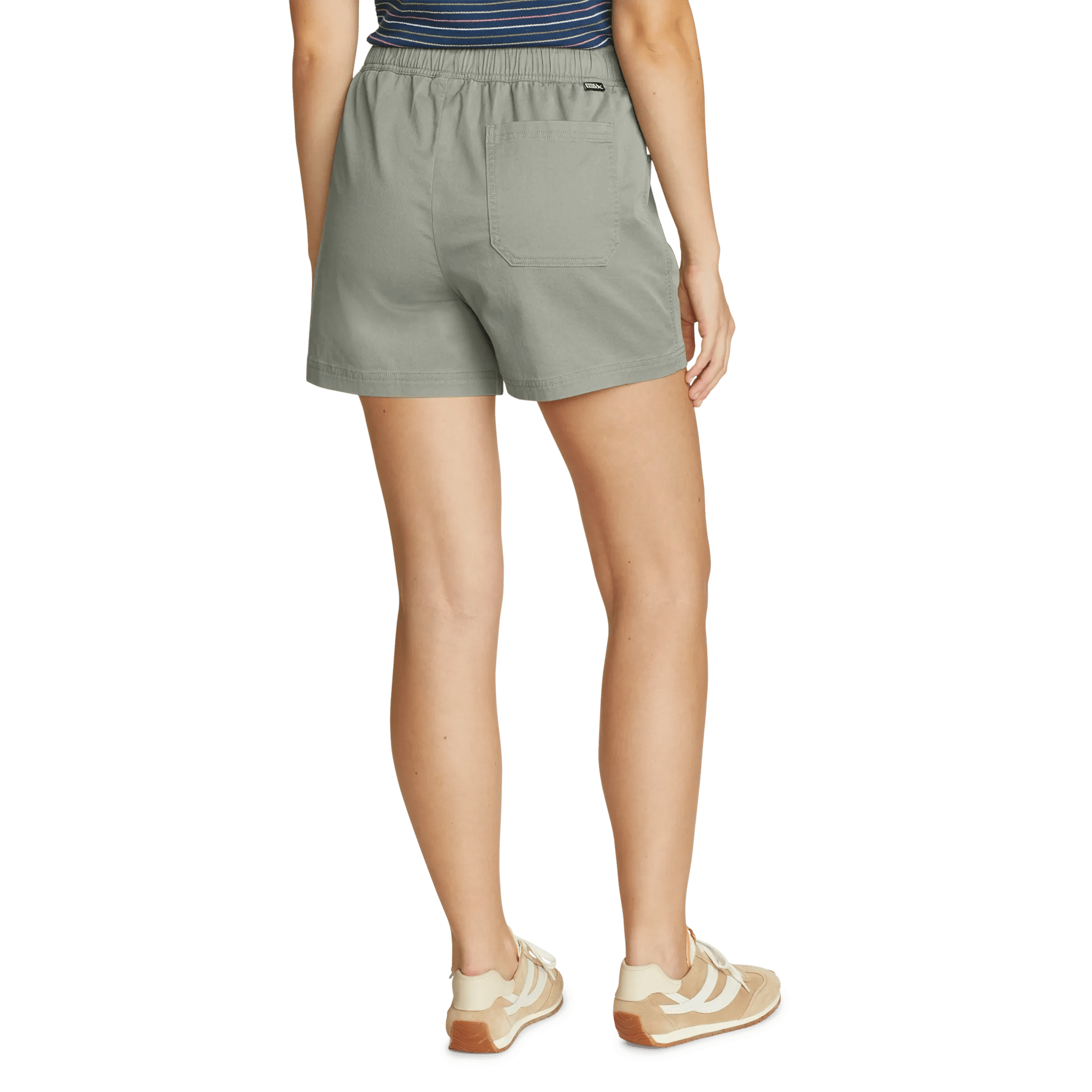 Women's Washed Cotton Shorts - Image 2