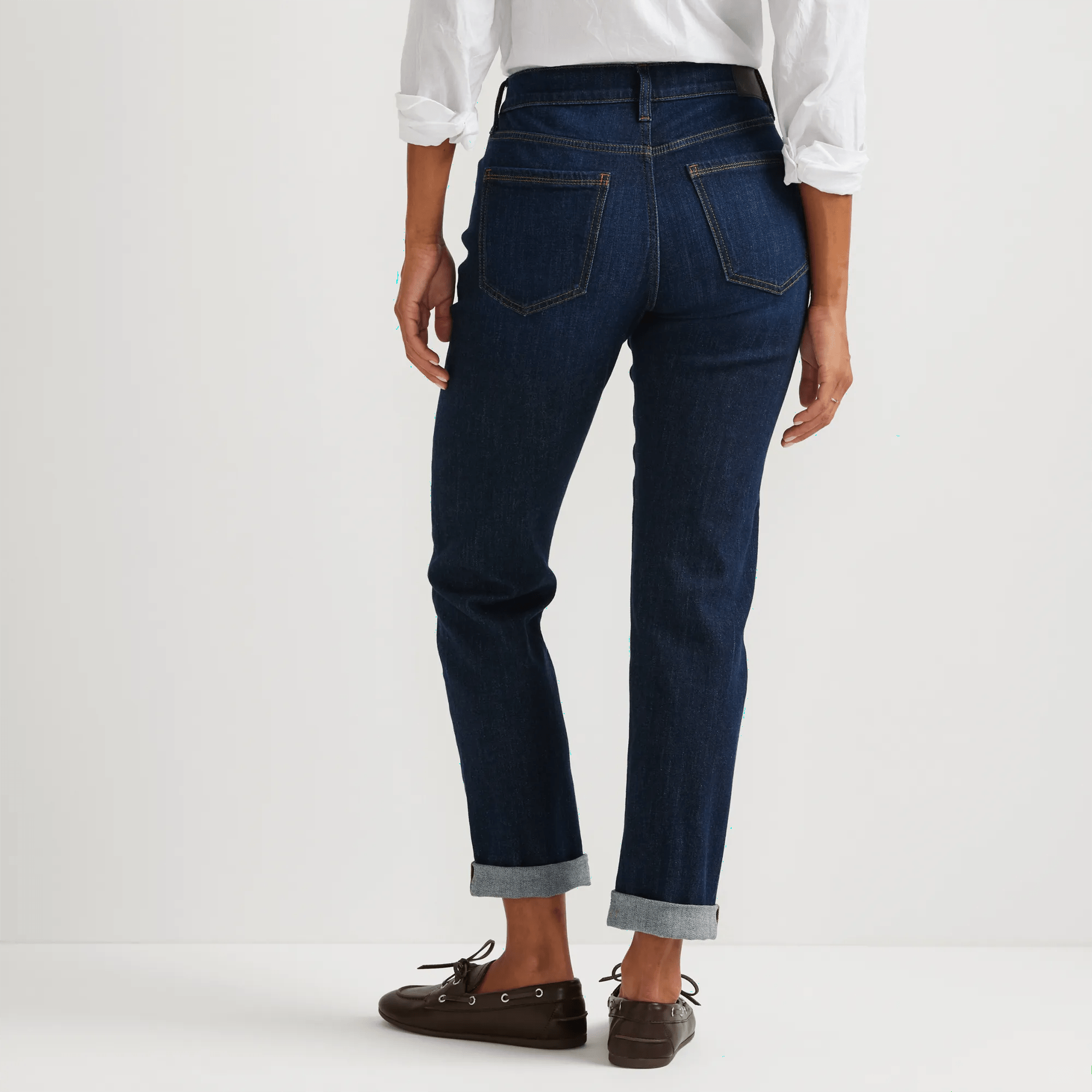 Women's Boyfriend Mid-Rise Slim Fit Jeans - Image 2