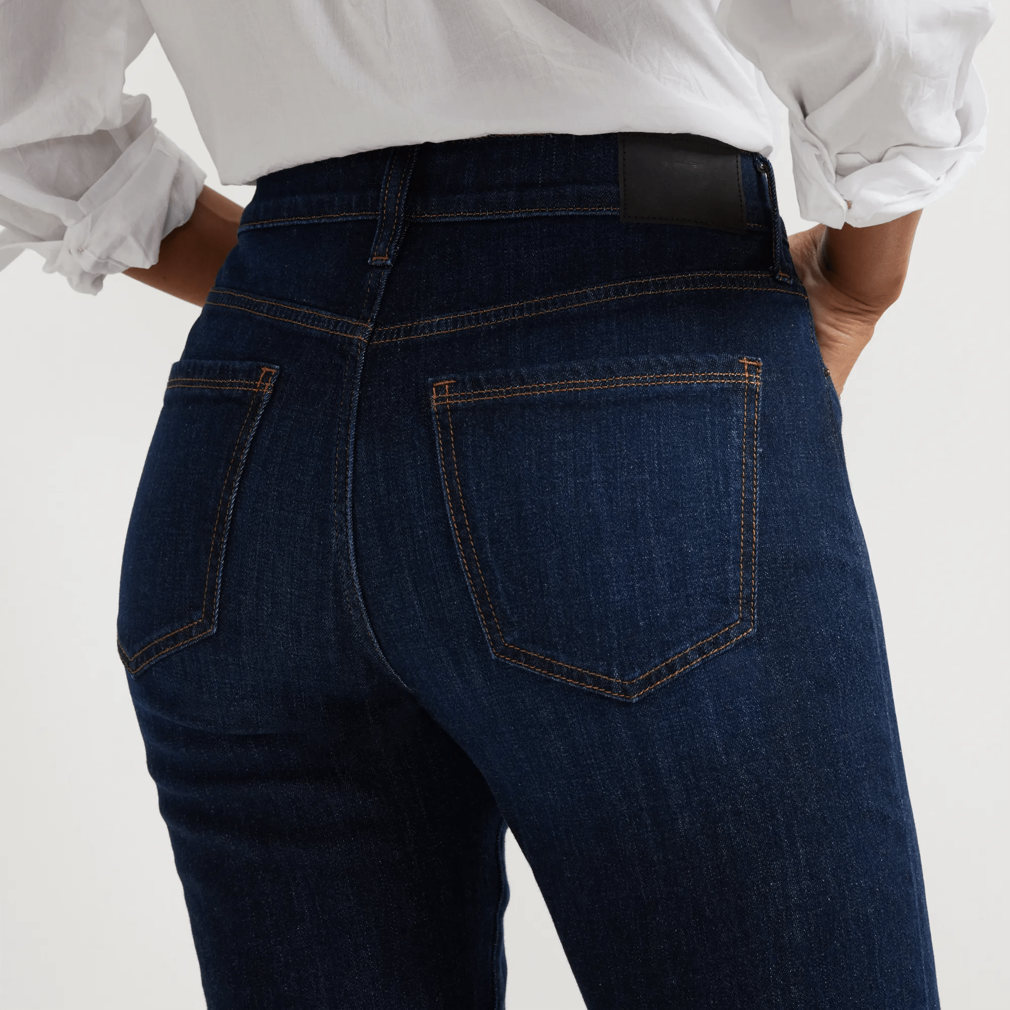 Women's Boyfriend Mid-Rise Slim Fit Jeans - Image 4