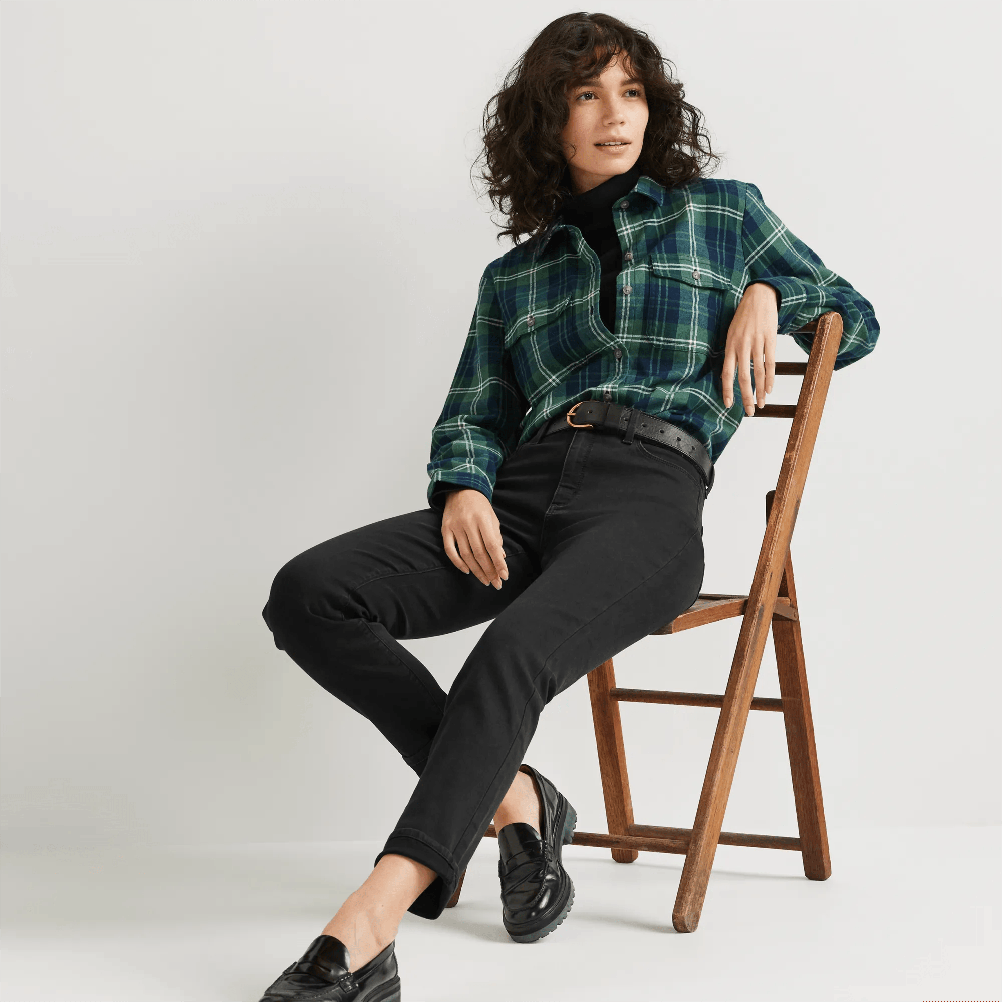 Women's Venture Stretch High-Rise Bootcut Jeans - Image 5