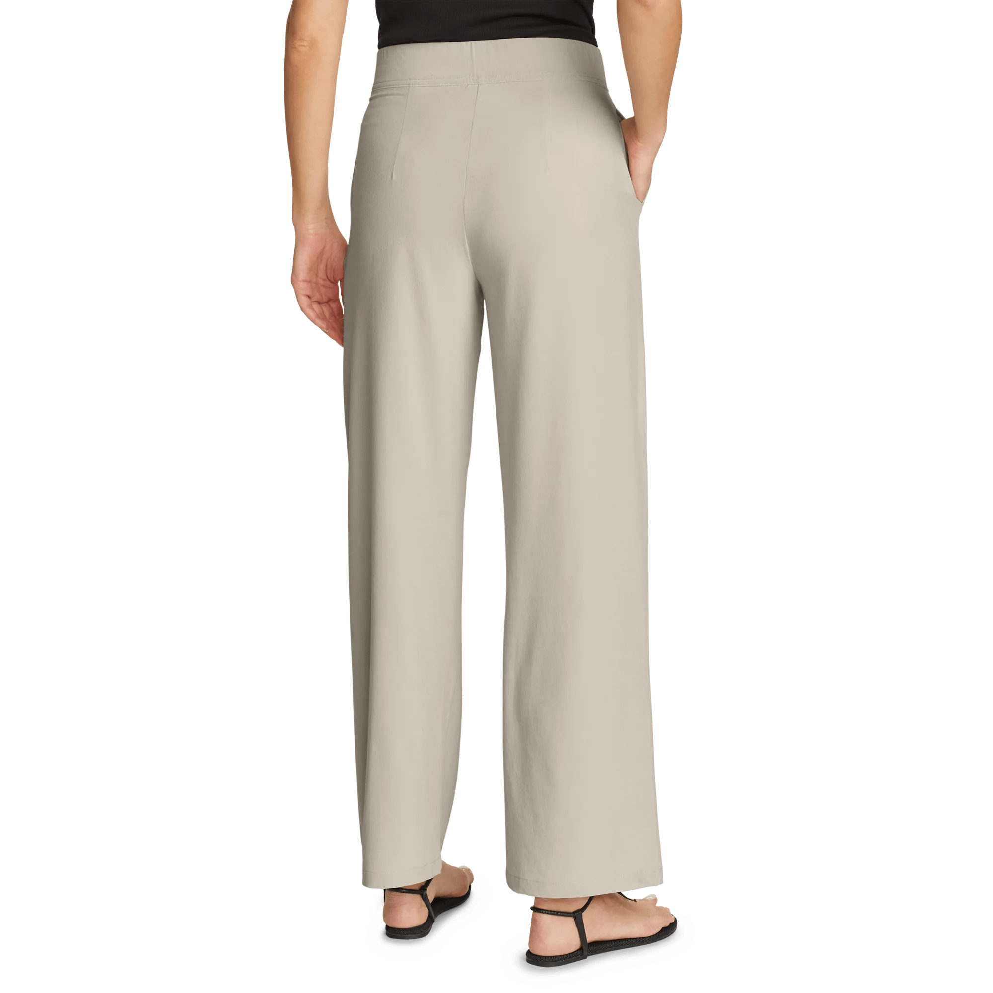 Women's Departure High-Rise Wide Leg Travel Pants - Image 2