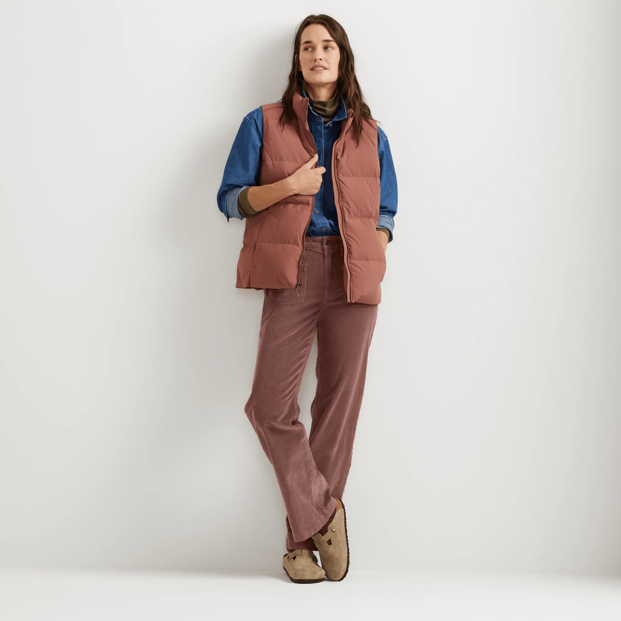 Women's True Icon Stretch Straight Leg Corduroy Pants - Image 4