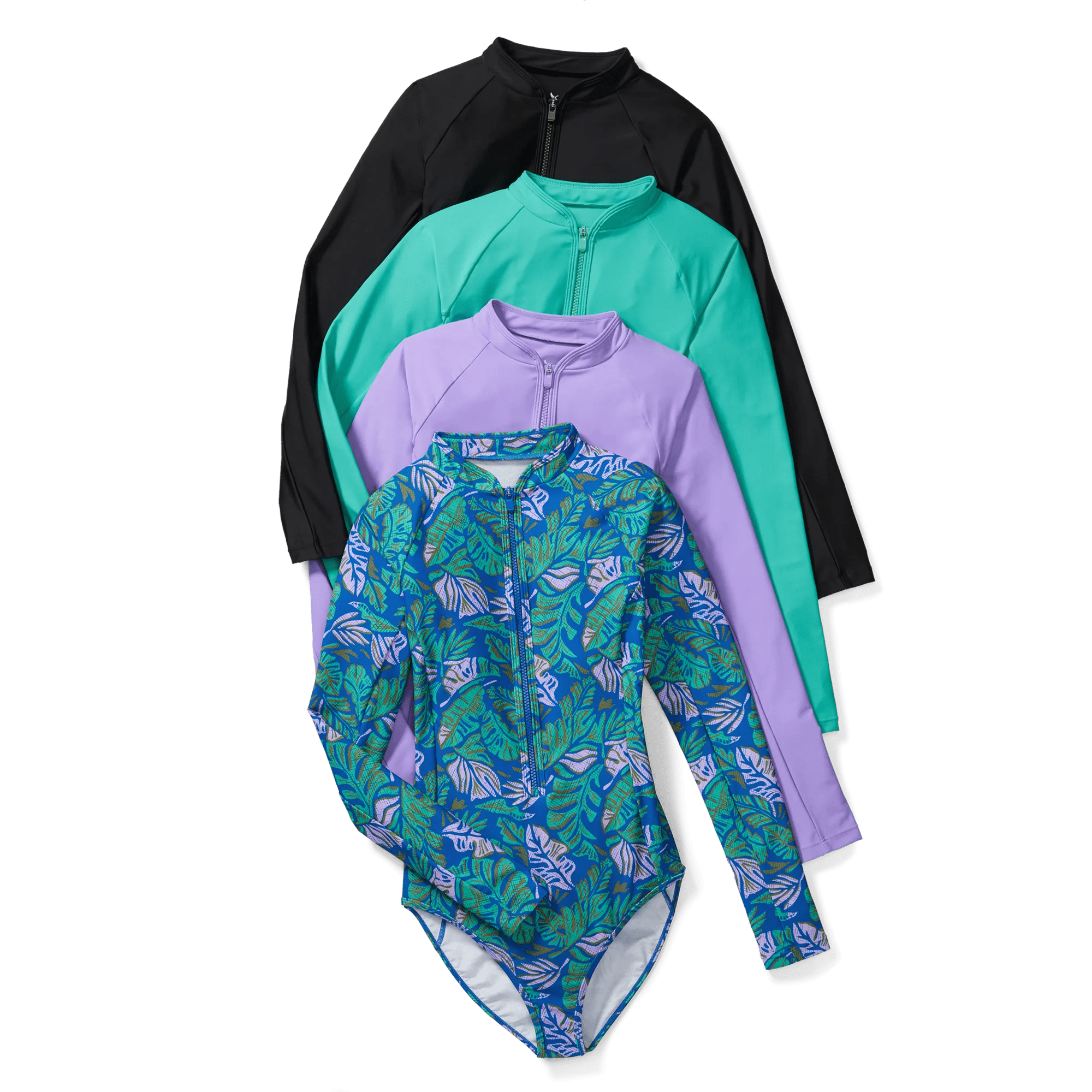 Women's Long-Sleeve One-Piece Swimsuit - Image 4