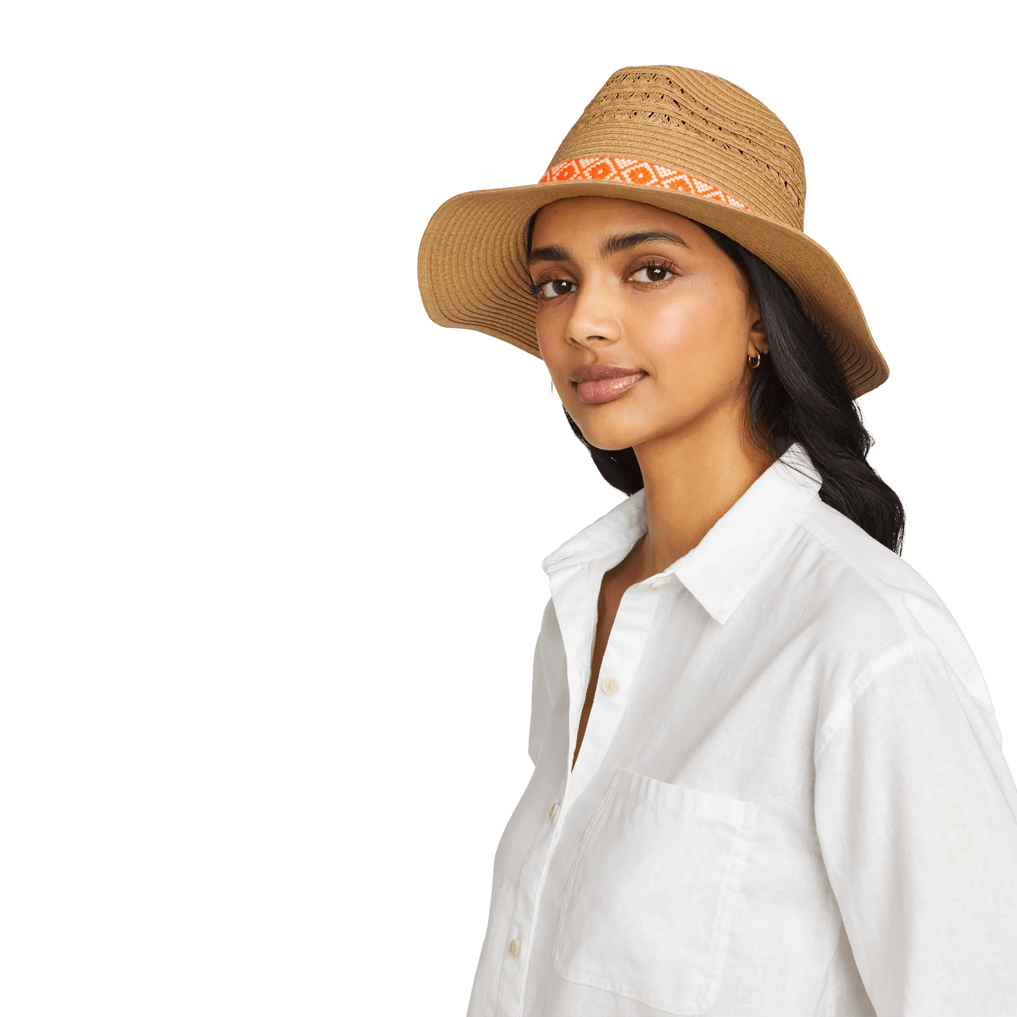 Women's Panama Packable Straw Hat - Image 2