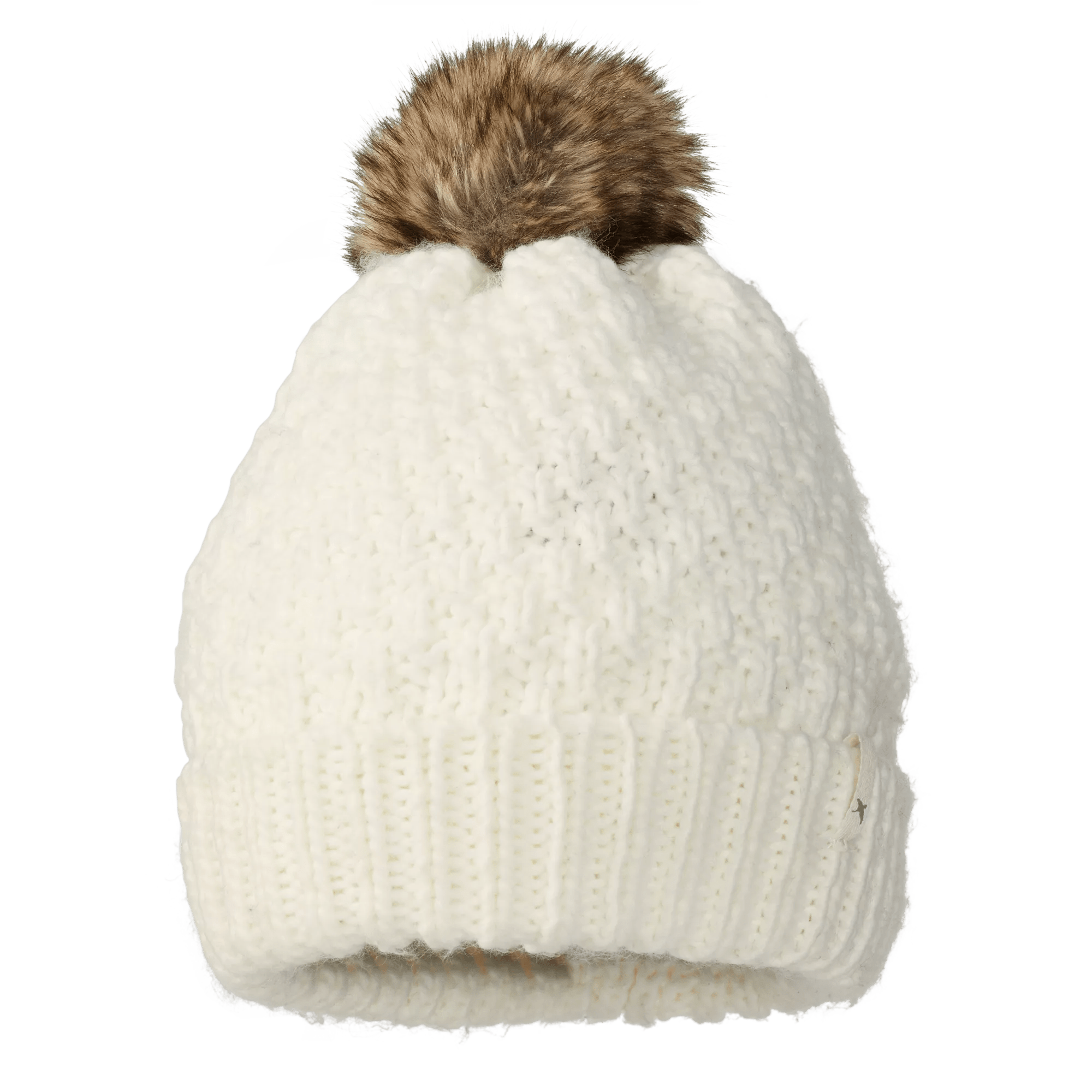 Women's Cabin Faux Fur Pom Beanie - Image 2