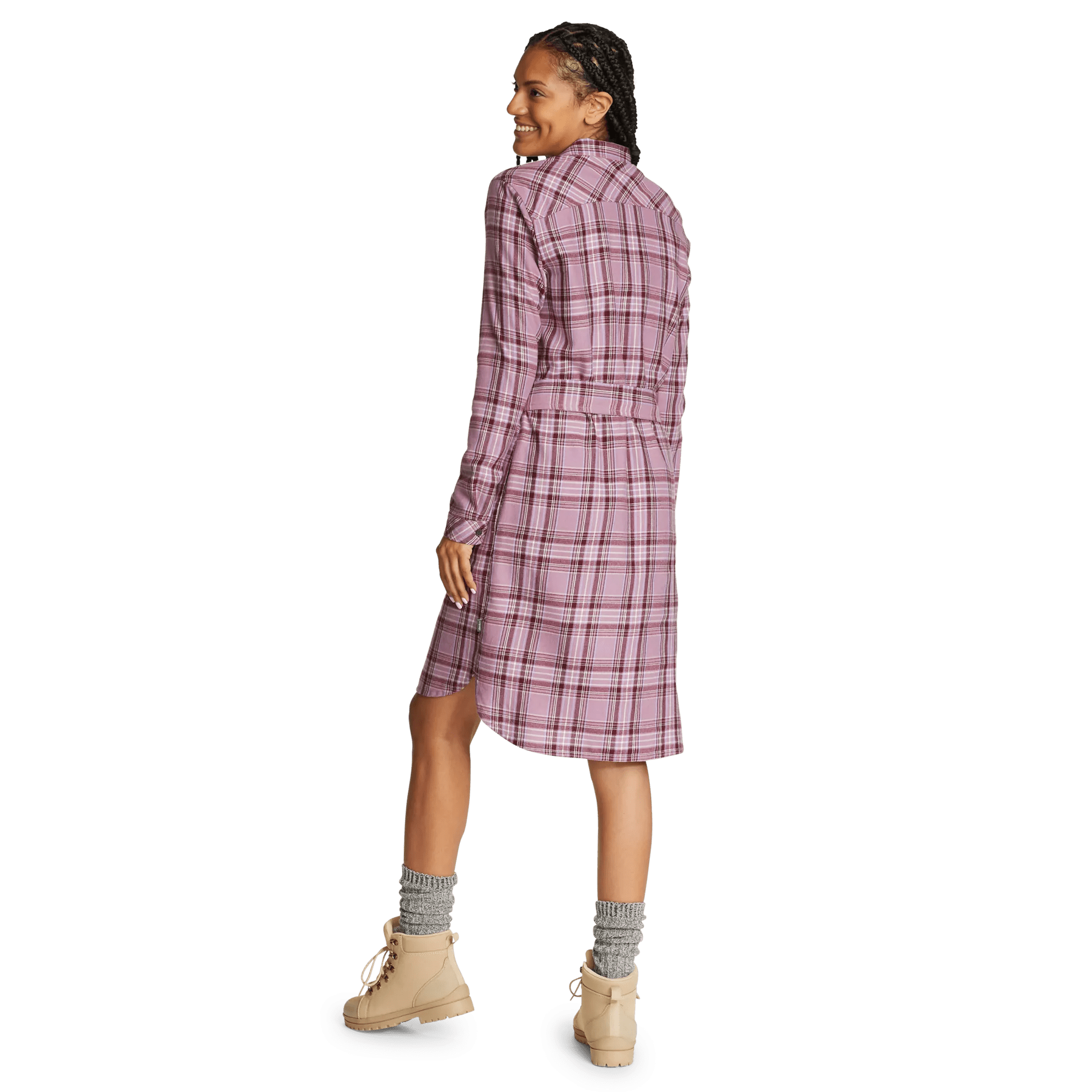 Women's Fremont Flannel Shirt Dress - Image 2