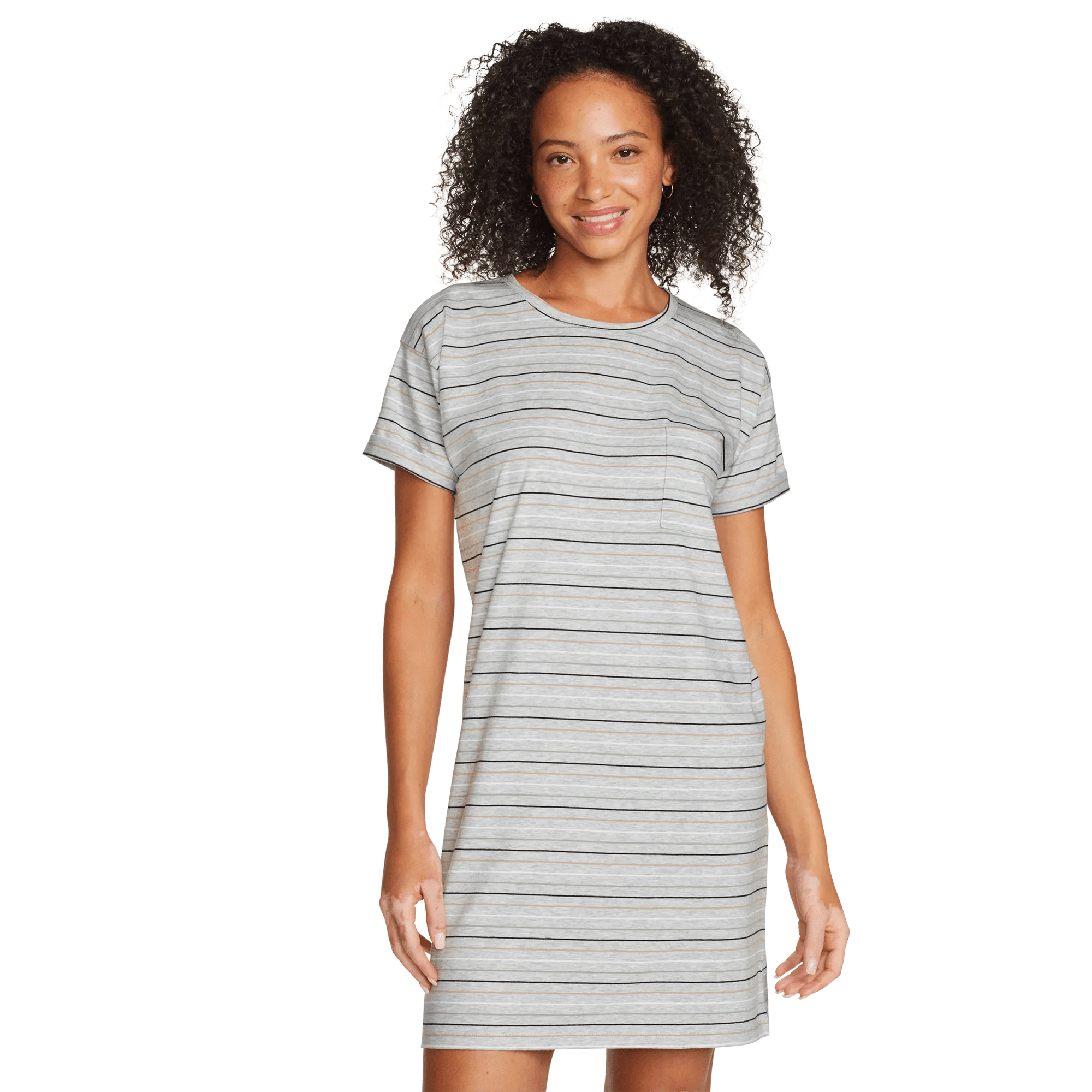 Women's Coast And Climb Short-Sleeve Pocket T-Shirt Dress - Image 3