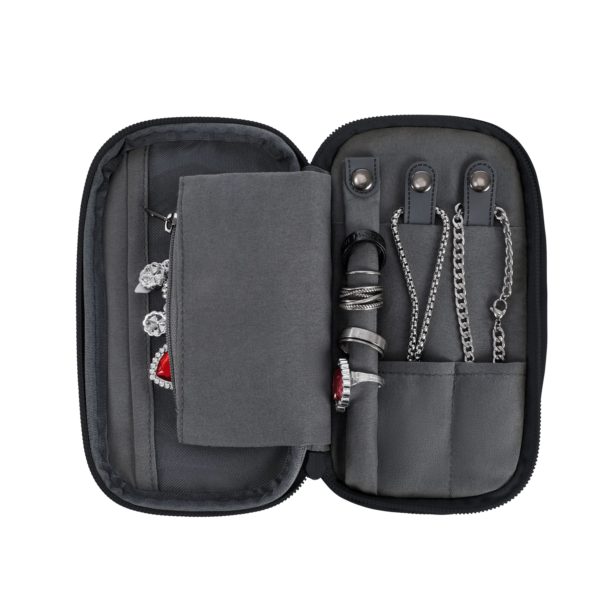 Travelon? 2-In-1 Jewelry and Tech Organizer - Image 5