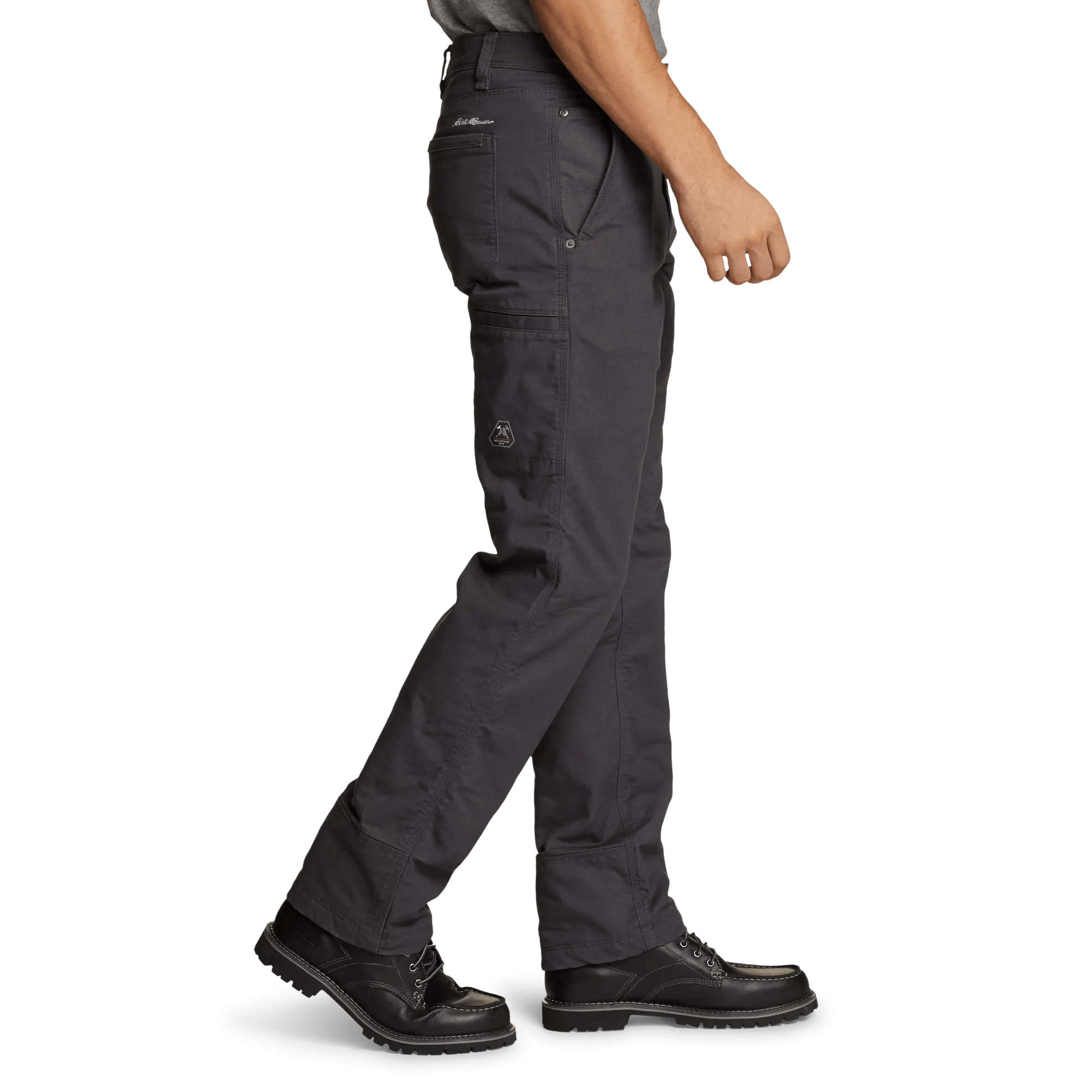 Men's Snowcat Fleece-Lined Canvas Pants - Image 3