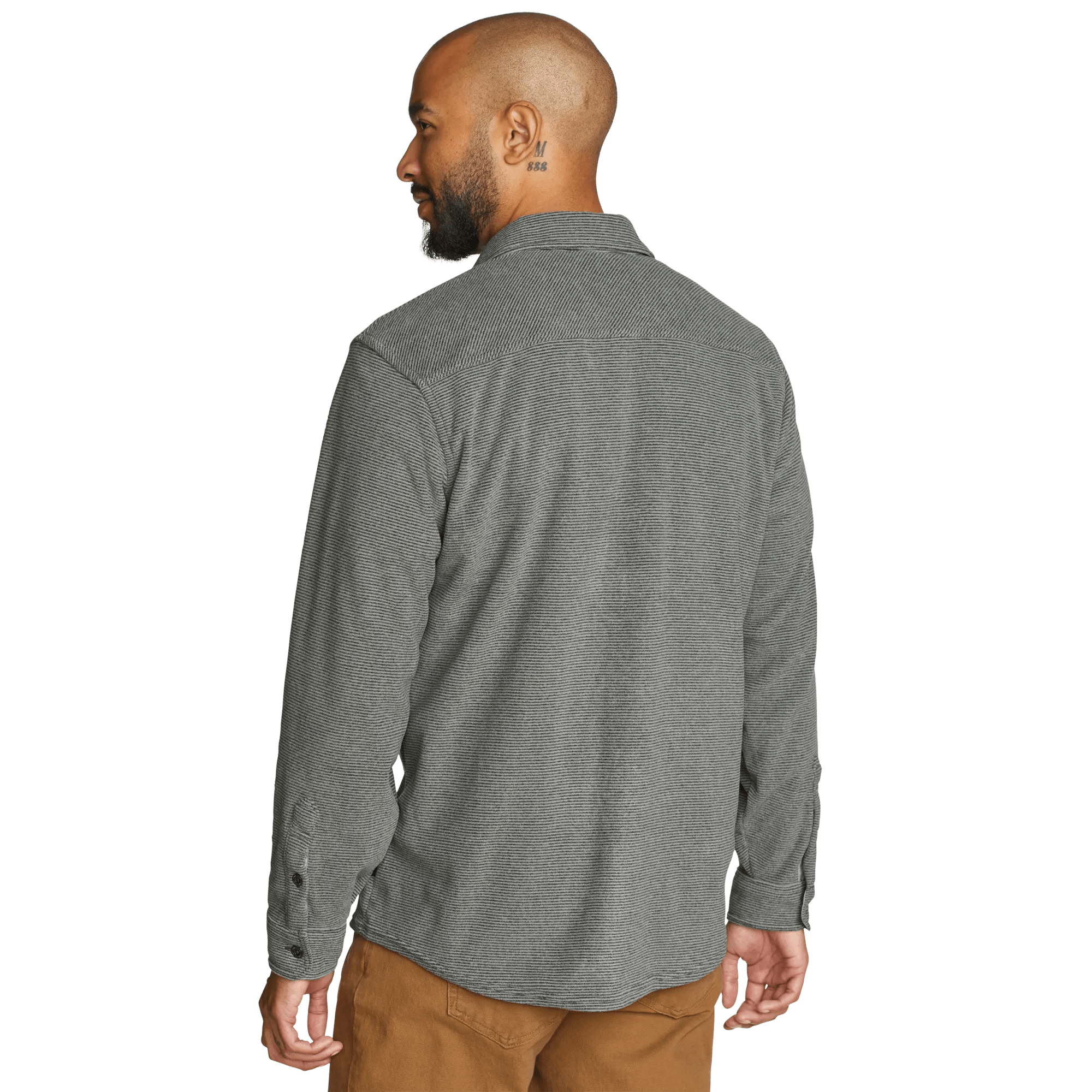 Men's Chutes Microfleece Shirt - Stripe - Image 2