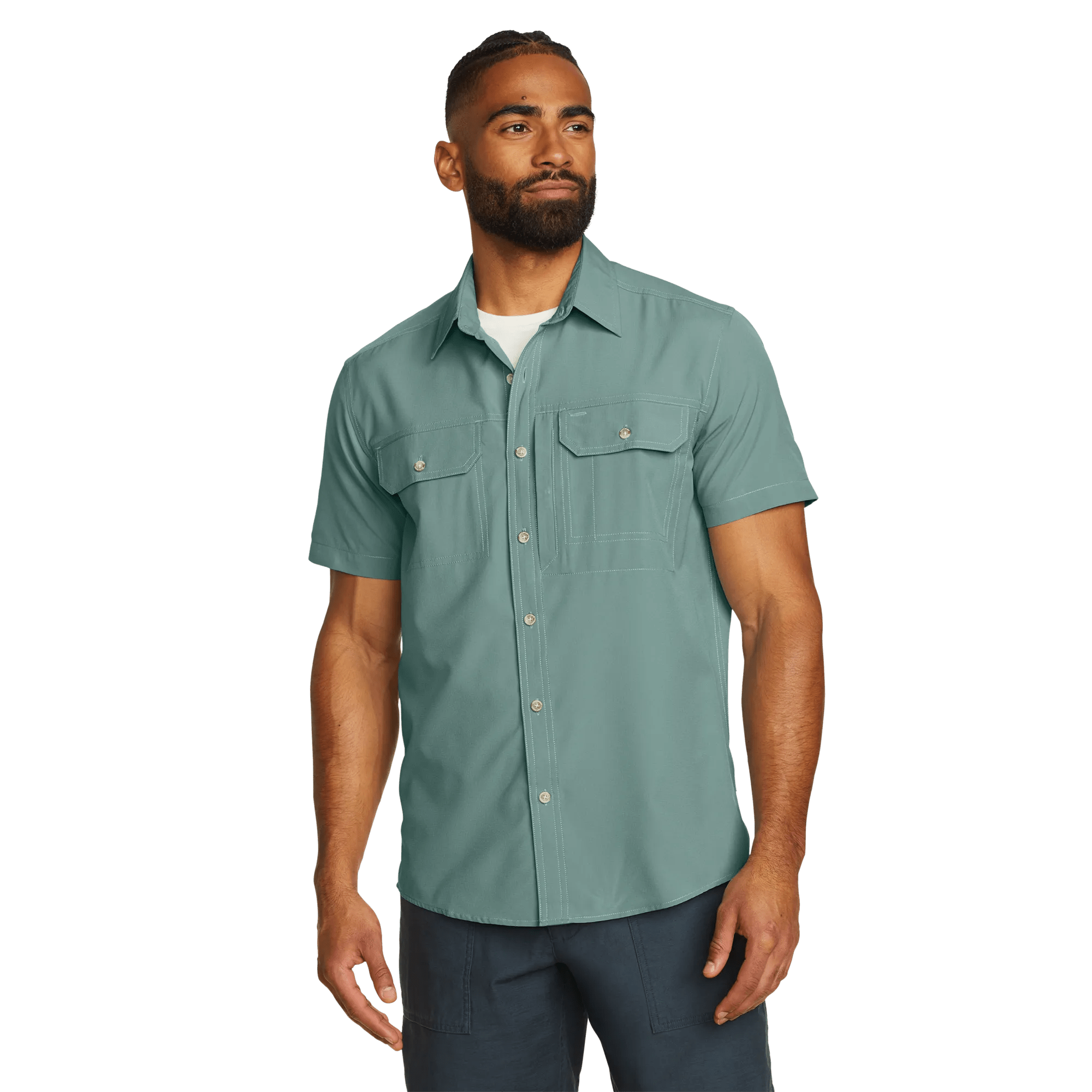 Men's Atlas Exploration Flex Short-Sleeve Shirt - Image 3