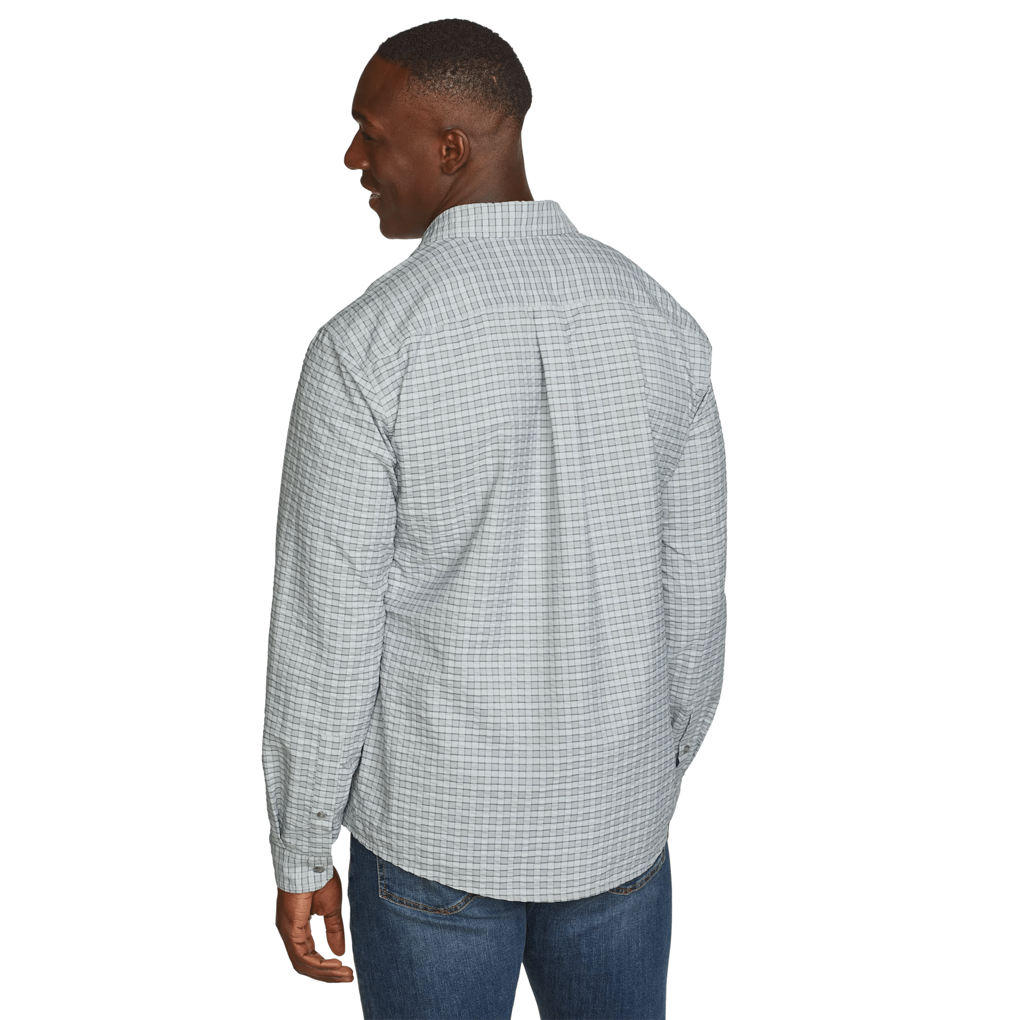 Men's Long-Sleeve Pack It 2.0 Seersucker Shirt - Image 2