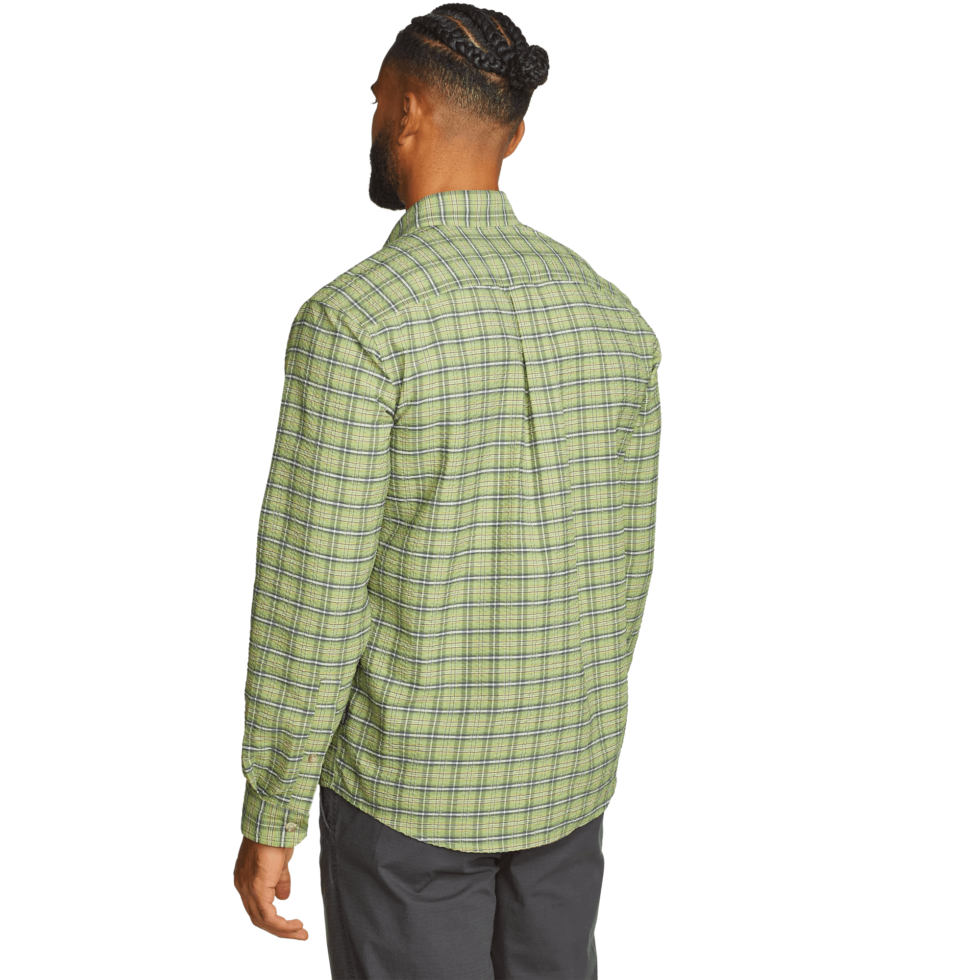 Men's Long-Sleeve Pack It 2.0 Seersucker Shirt - Image 2