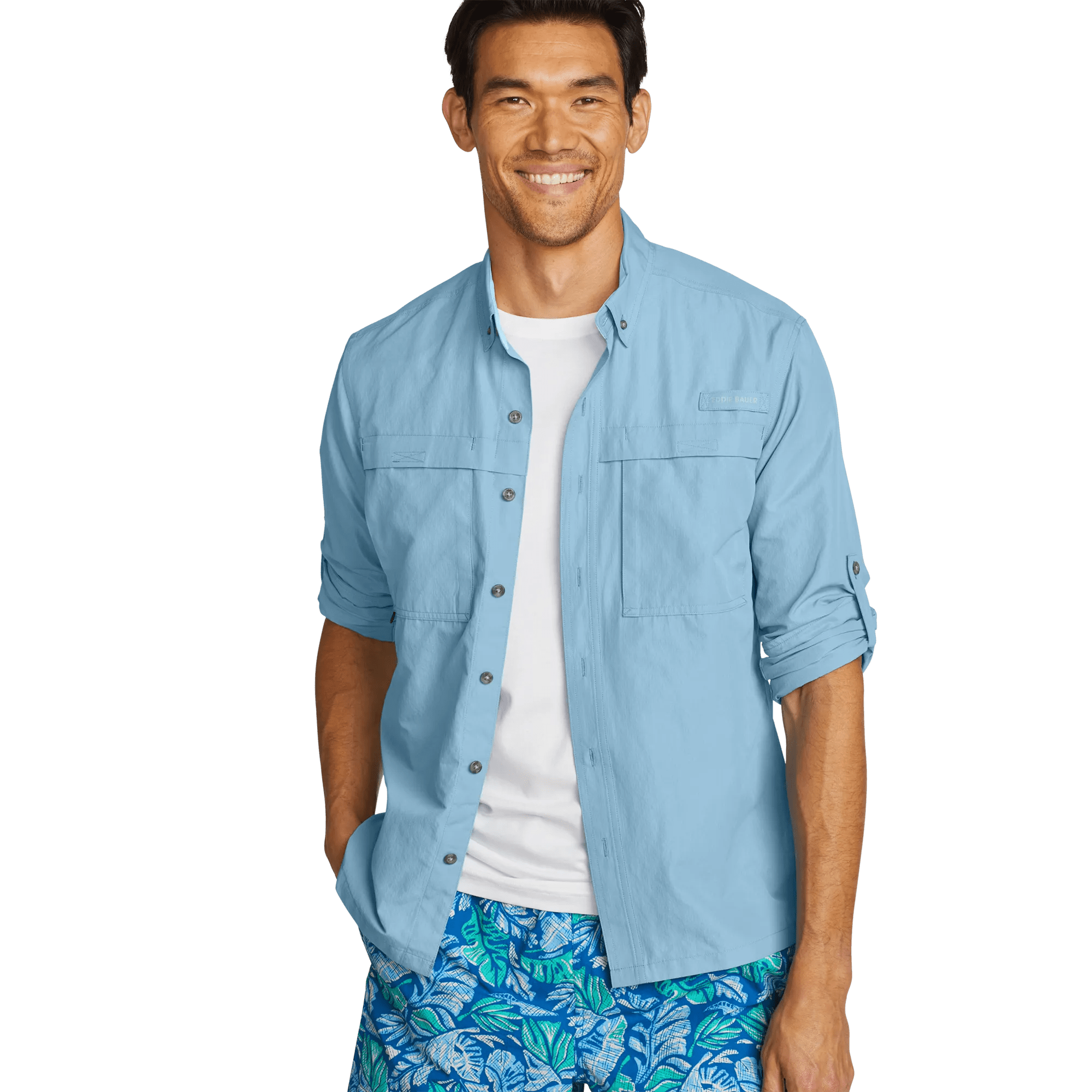 Men's Rainier Long-Sleeve Ripstop Shirt - Image 3