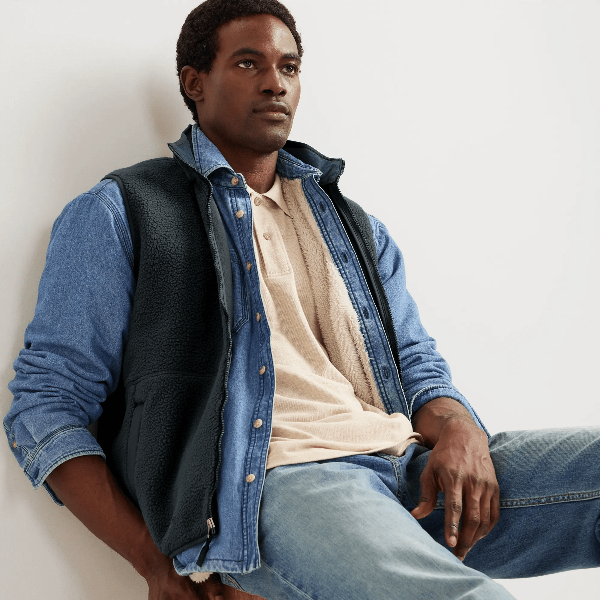 Men's Quest 300 Fleece Vest - Image 3