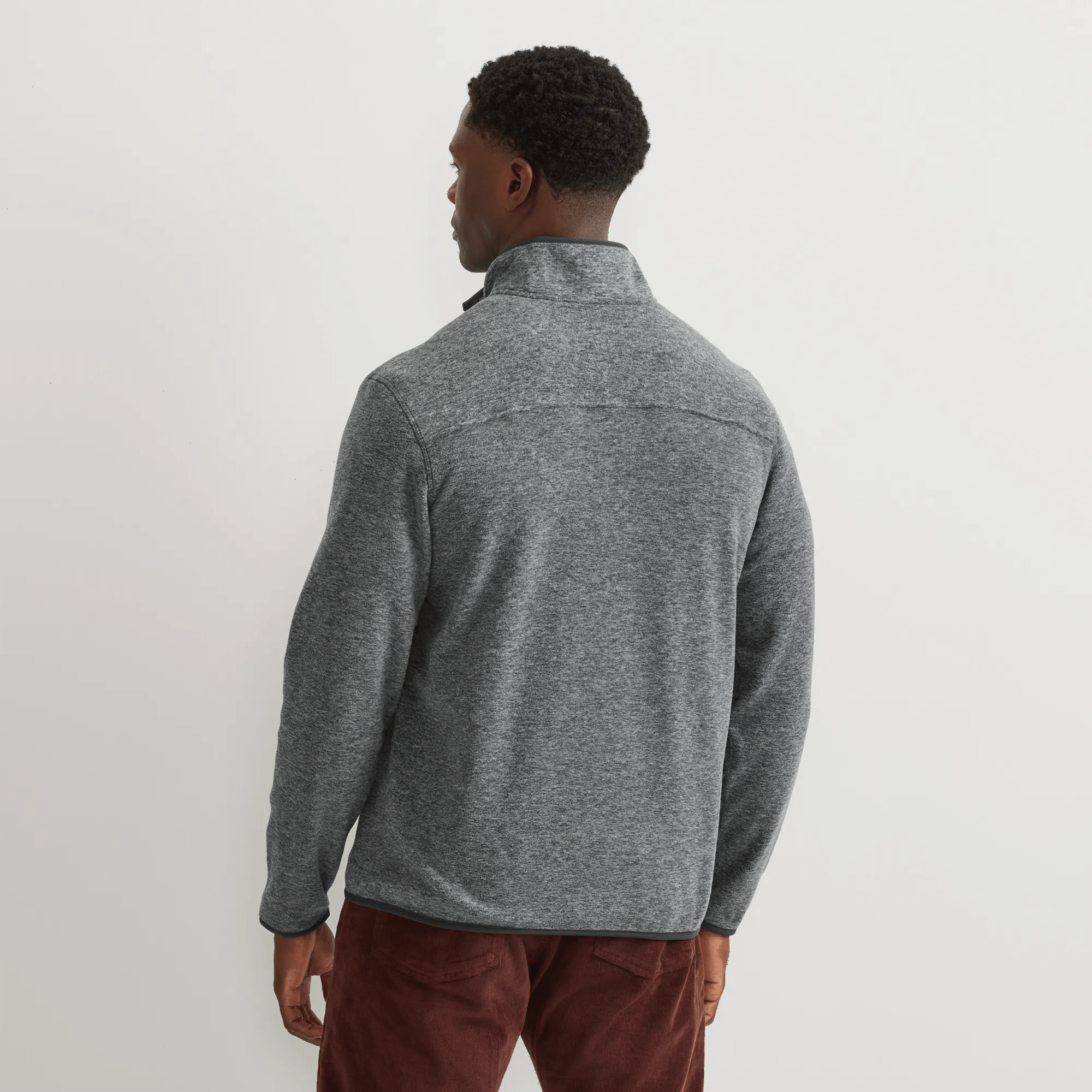 Men's Chutes Fleece Snap Mock Pullover - Image 2