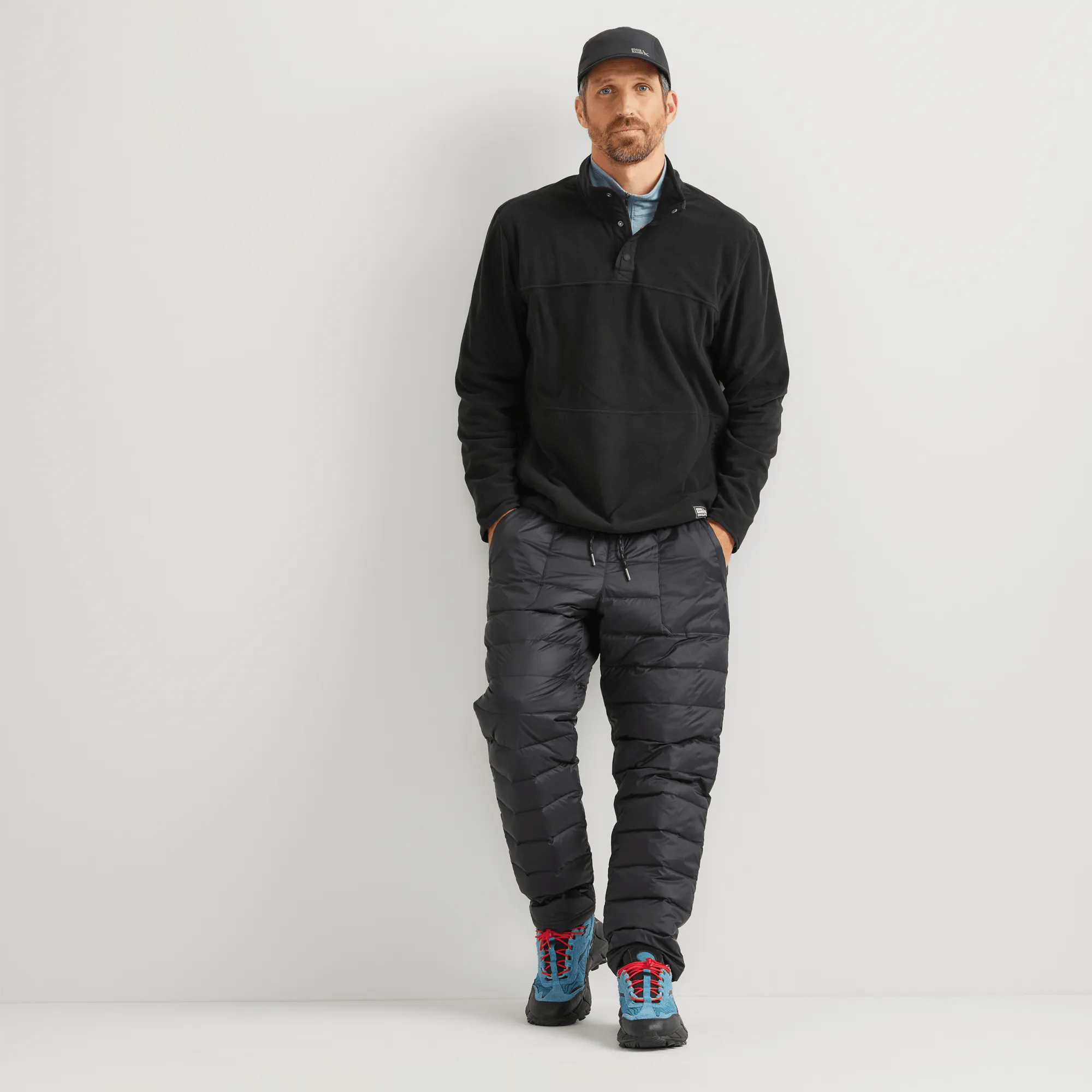 Men's Chutes Fleece Snap Mock Pullover - Image 4
