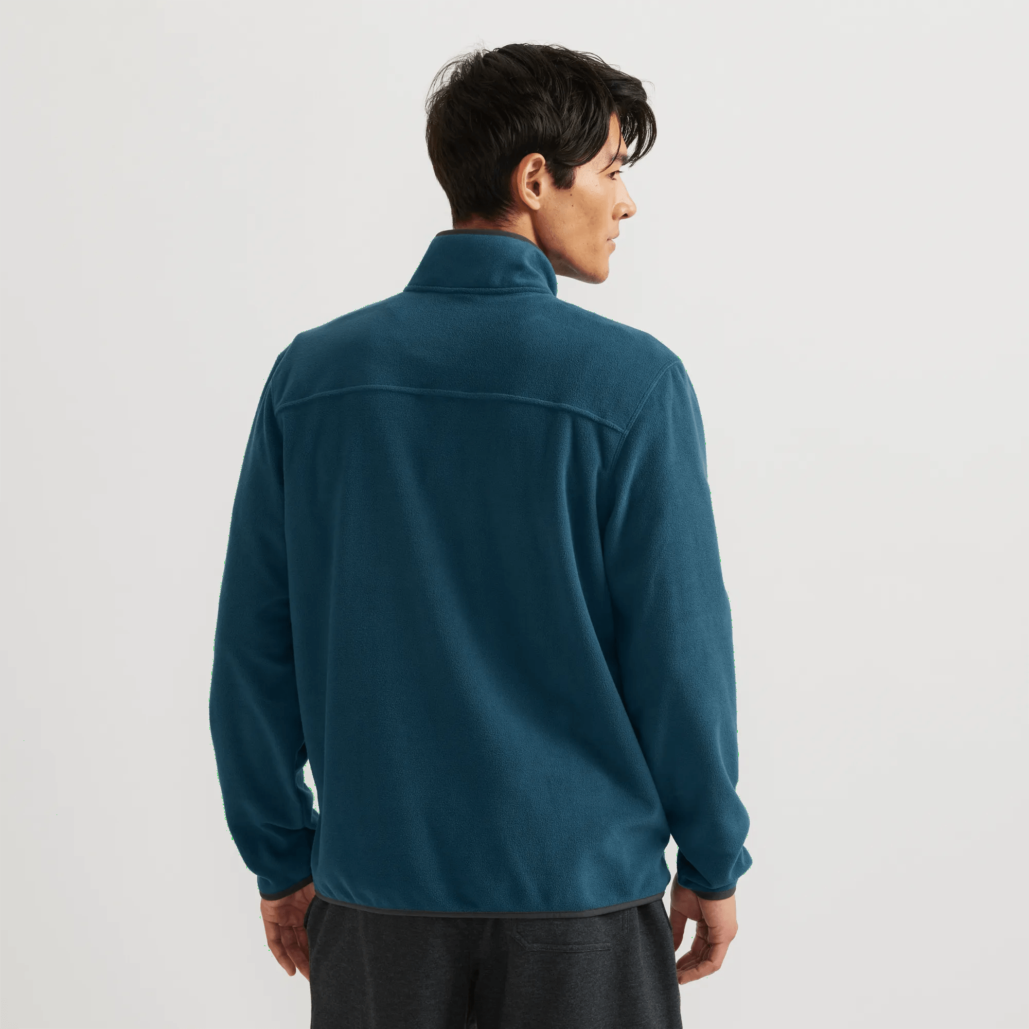 Men's Chutes Fleece Snap Mock Pullover - Image 2