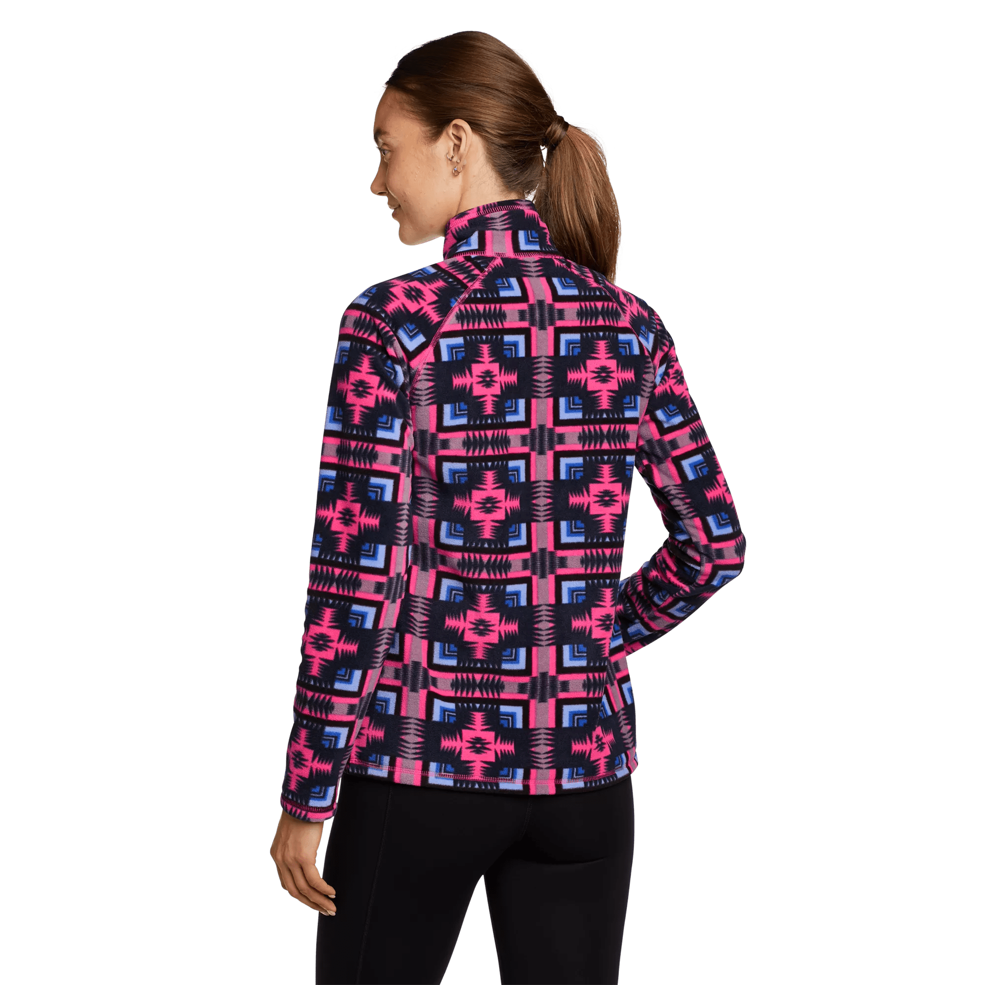 Women's Quest Fleece 1/4-Zip Pullover - Printed - Image 2