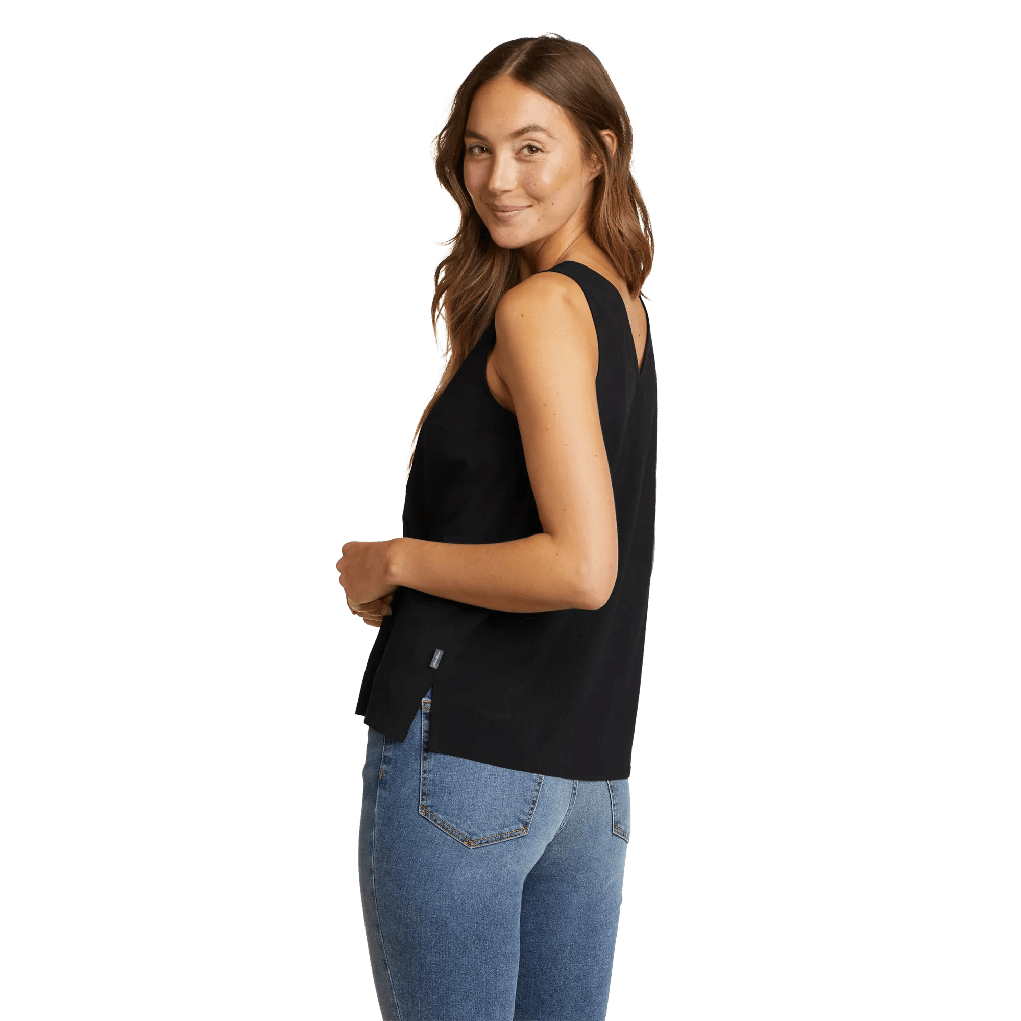 Women's Departure V-Neck Tank Top - Solid - Image 2
