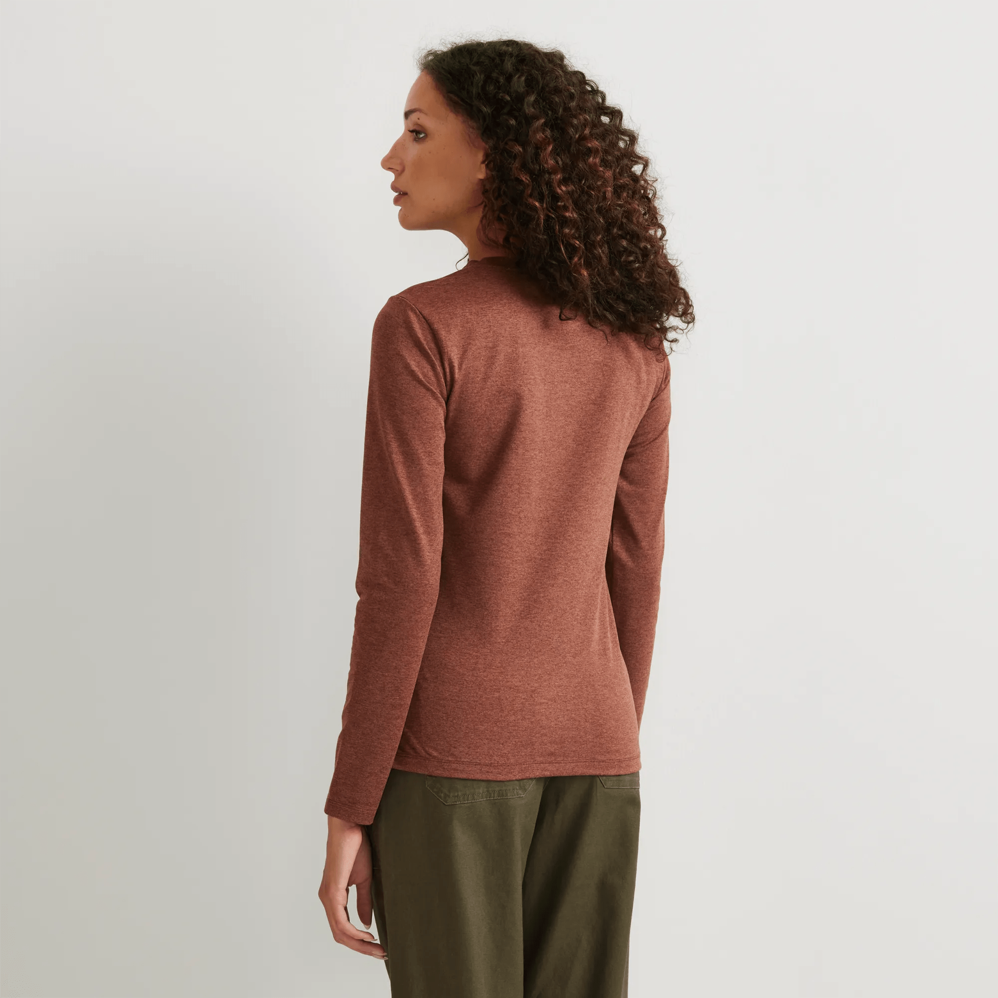 Women's Train Ascent Long-Sleeve Crew - Image 2