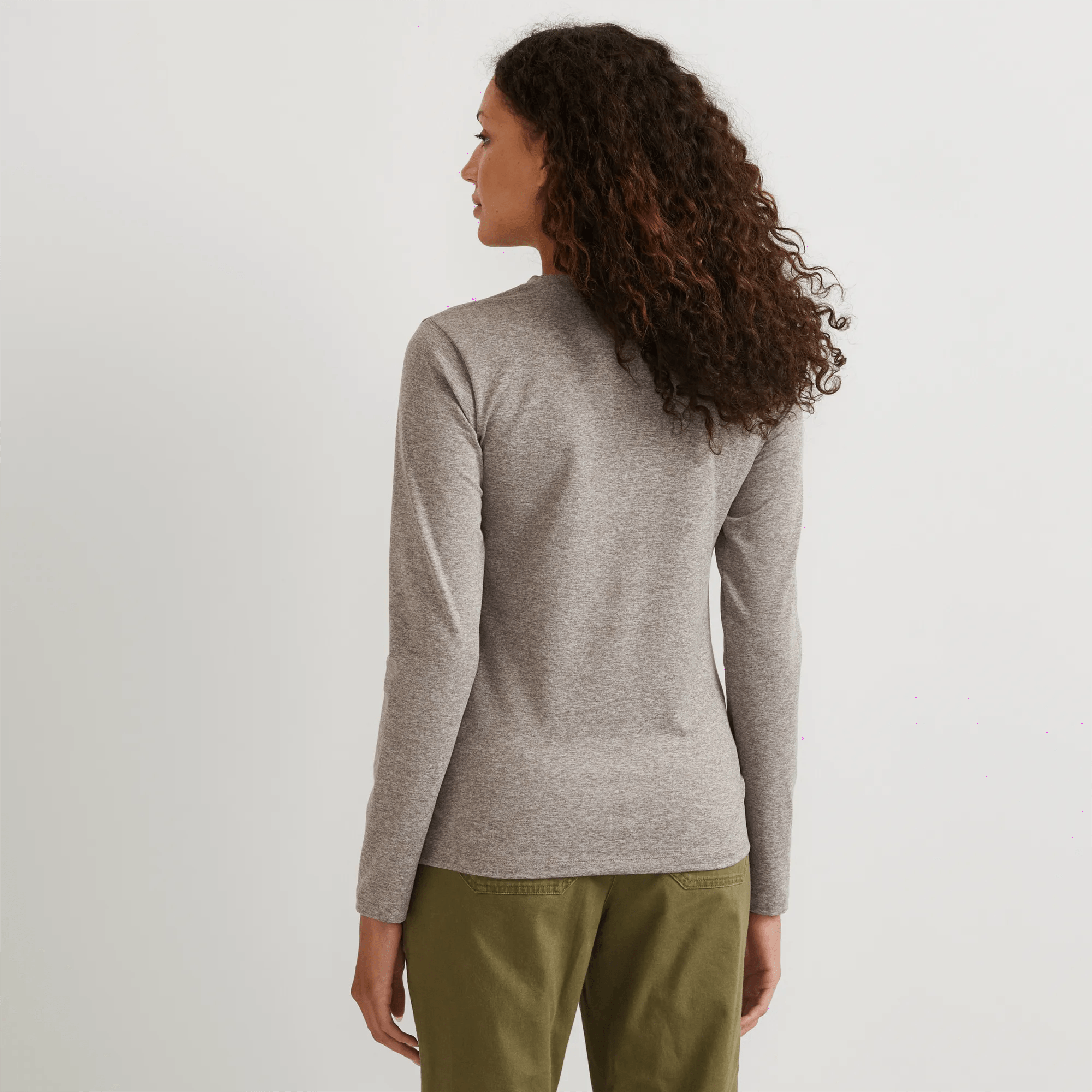 Women's Train Ascent Long-Sleeve Crew - Image 2
