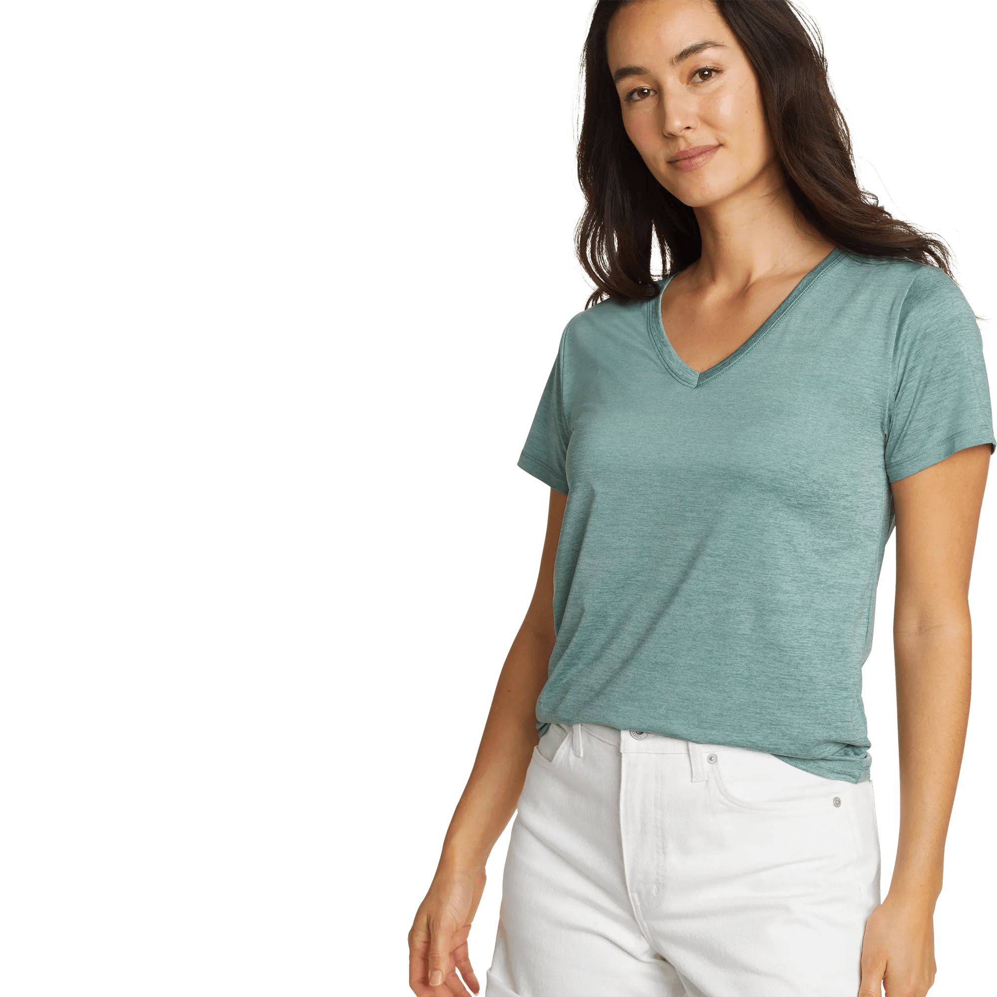 Women's Resolution Stretch Short-Sleeve V-Neck T-Shirt - Image 3