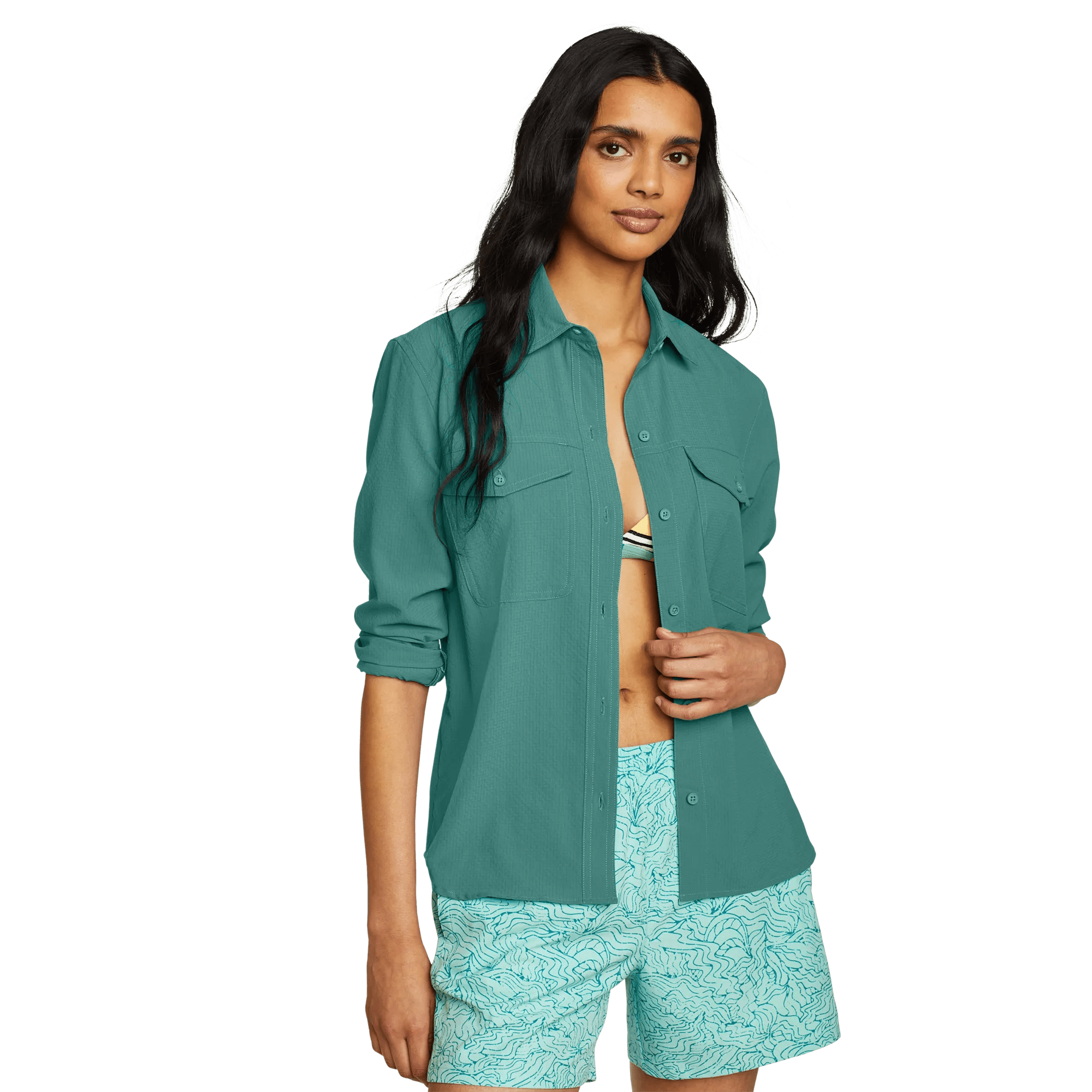 Women's Long-Sleeve Mountain 3.0 Shirt - Solid - Image 3
