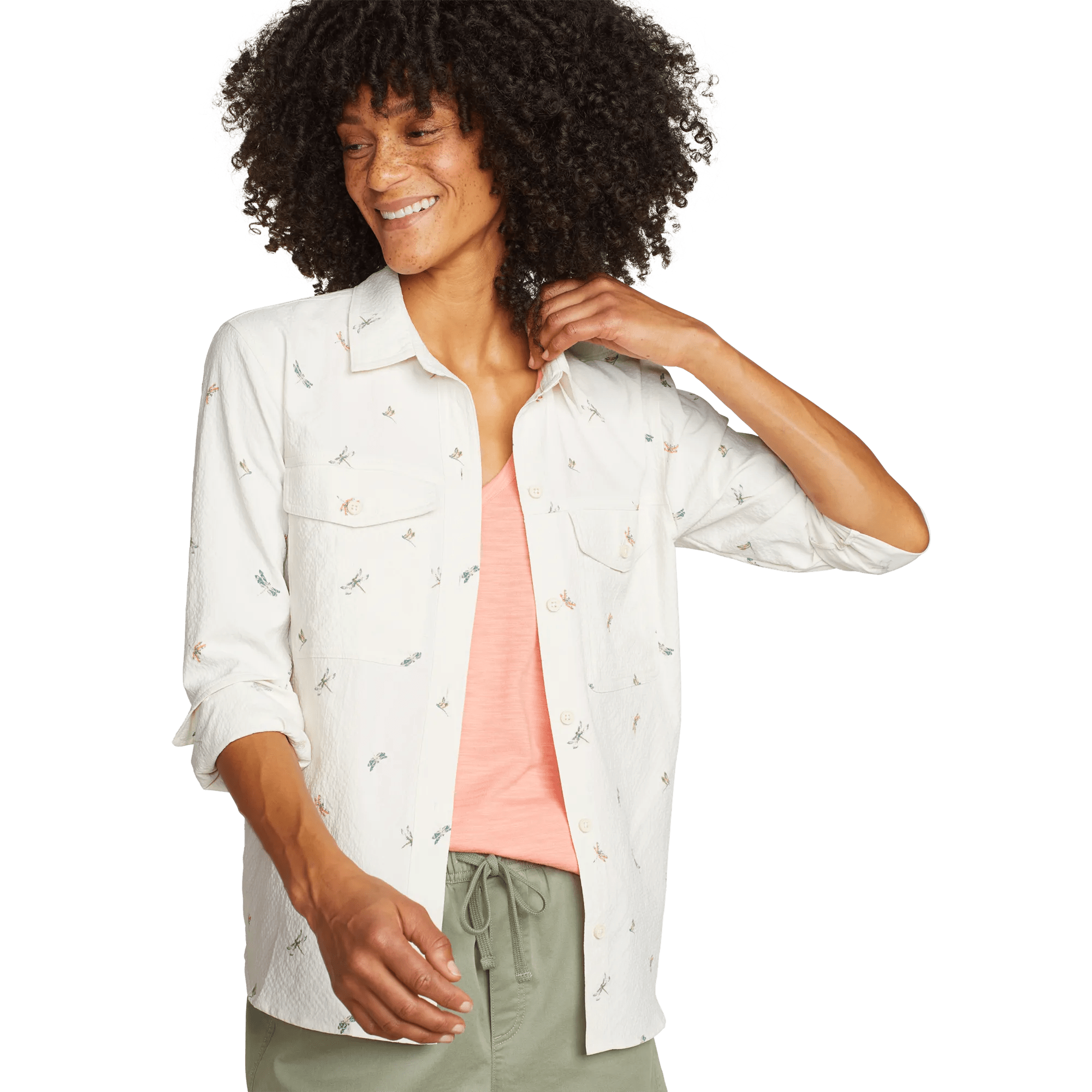 Women's Long-Sleeve Mountain 3.0 Shirt - Print - Image 3