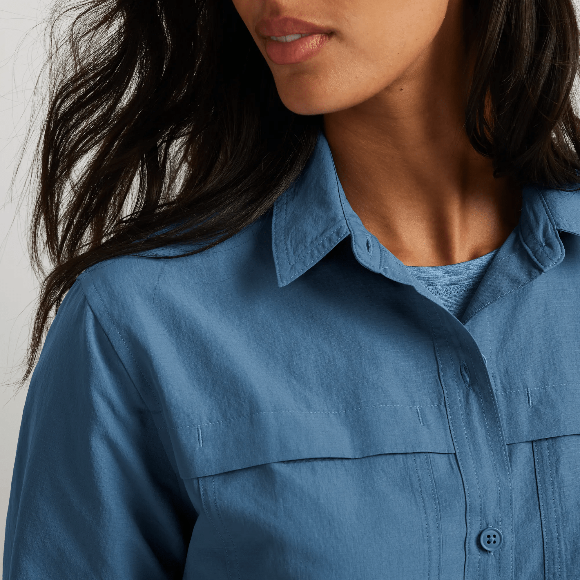 Women's Long-Sleeve Rainier Ripstop Shirt - Image 3
