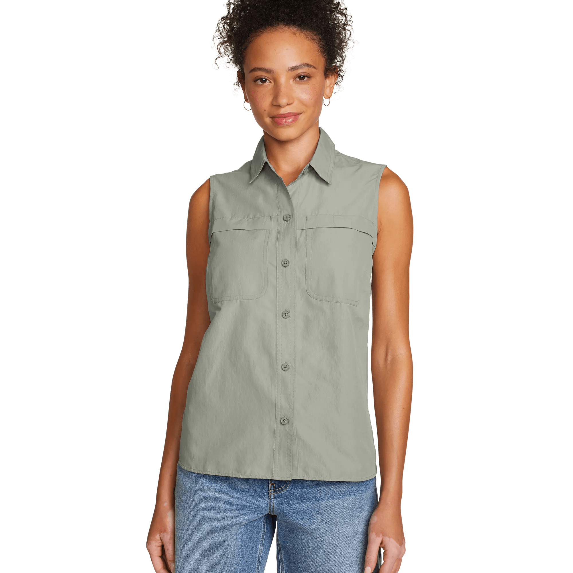 Women's Rainier Ripstop Sleeveless Shirt - Image 3
