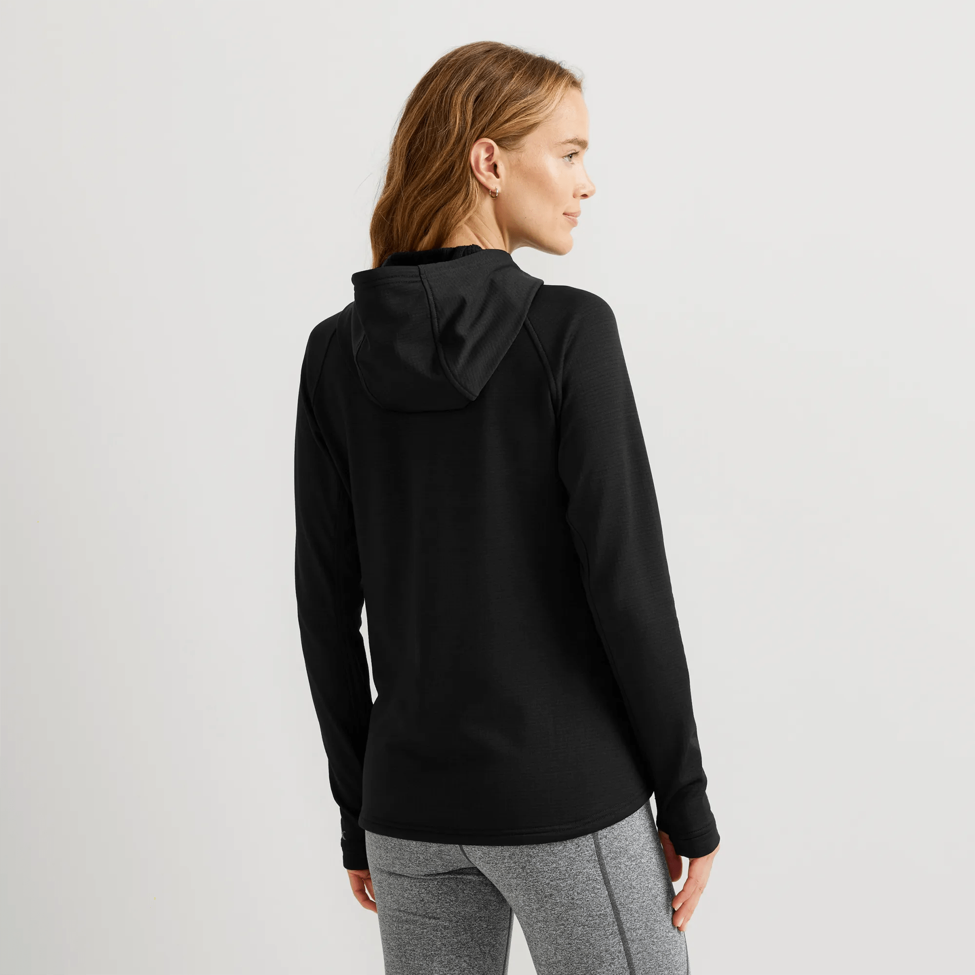 Women's High Route Grid Fleece Full-Zip Hoodie - Image 2