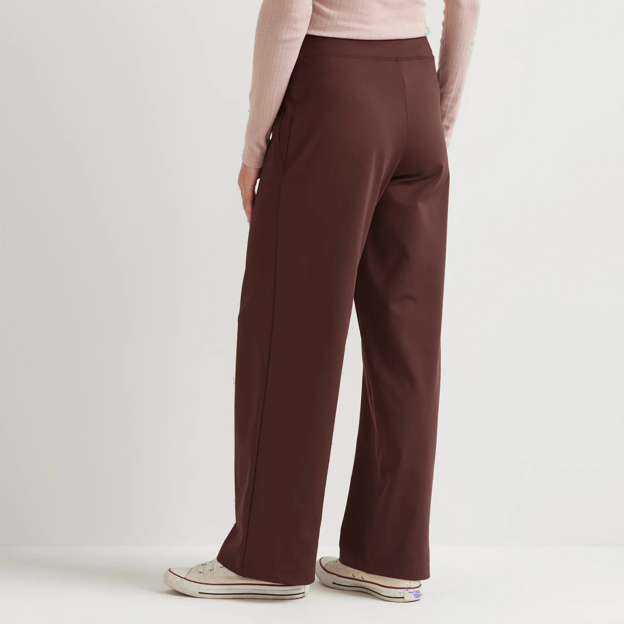 Women's Wayfarer High-Rise Wide Leg Travel Pants - Image 2