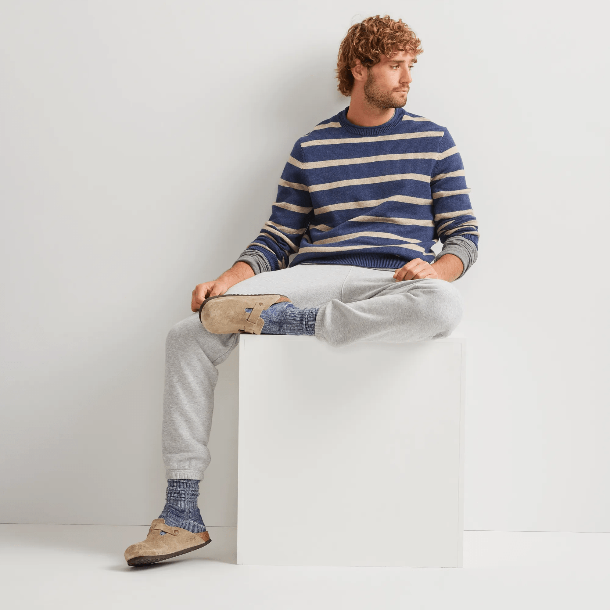 Men's Vintage Soft Classic Fit Jogger Sweatpants - Image 4