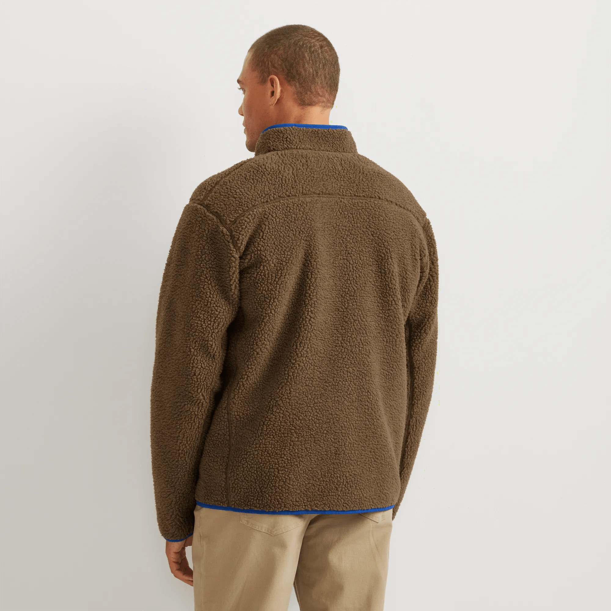 Men's Chilali Faux Shearling Fleece Jacket - Image 2
