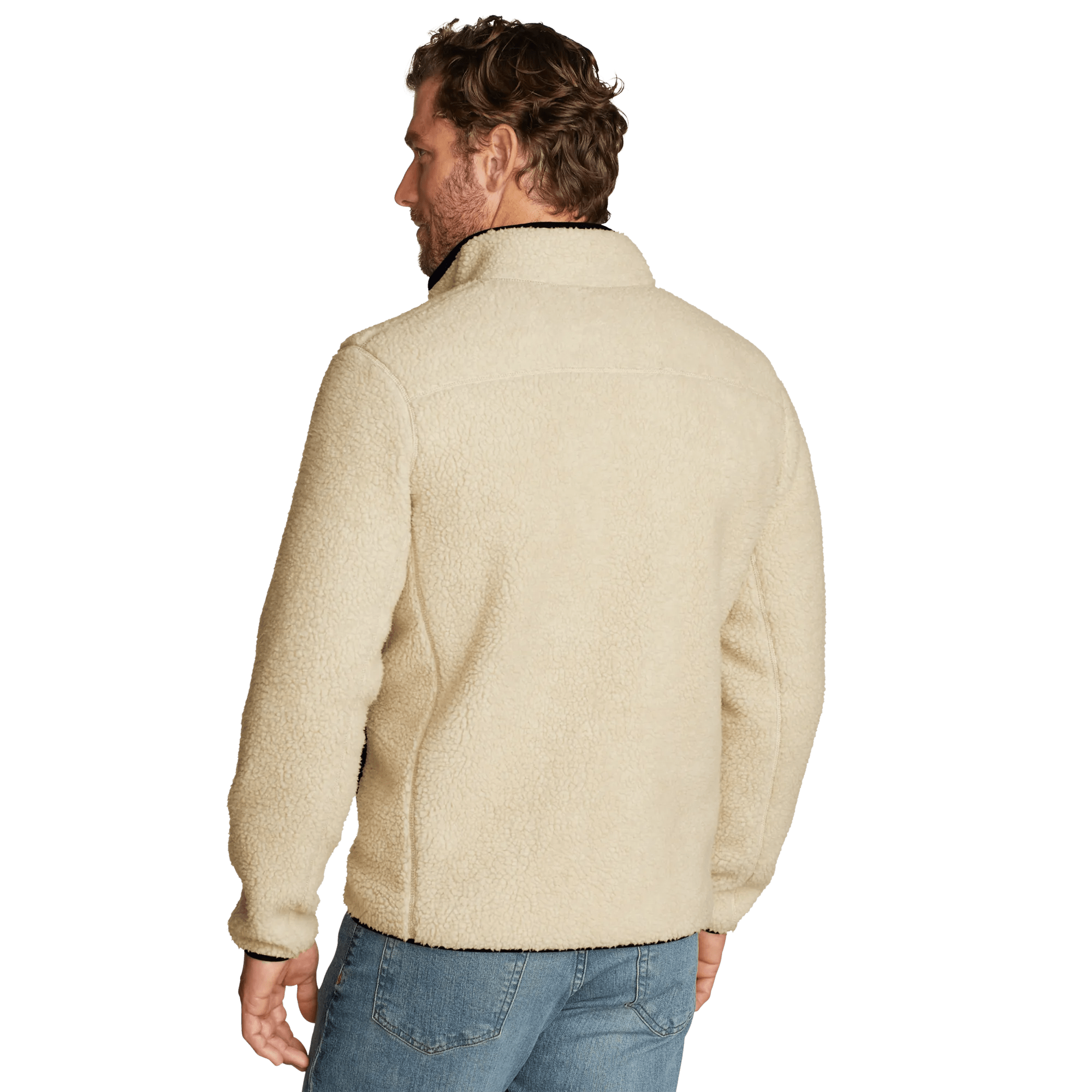 Men's Chilali Faux Shearling Fleece Jacket - Image 2