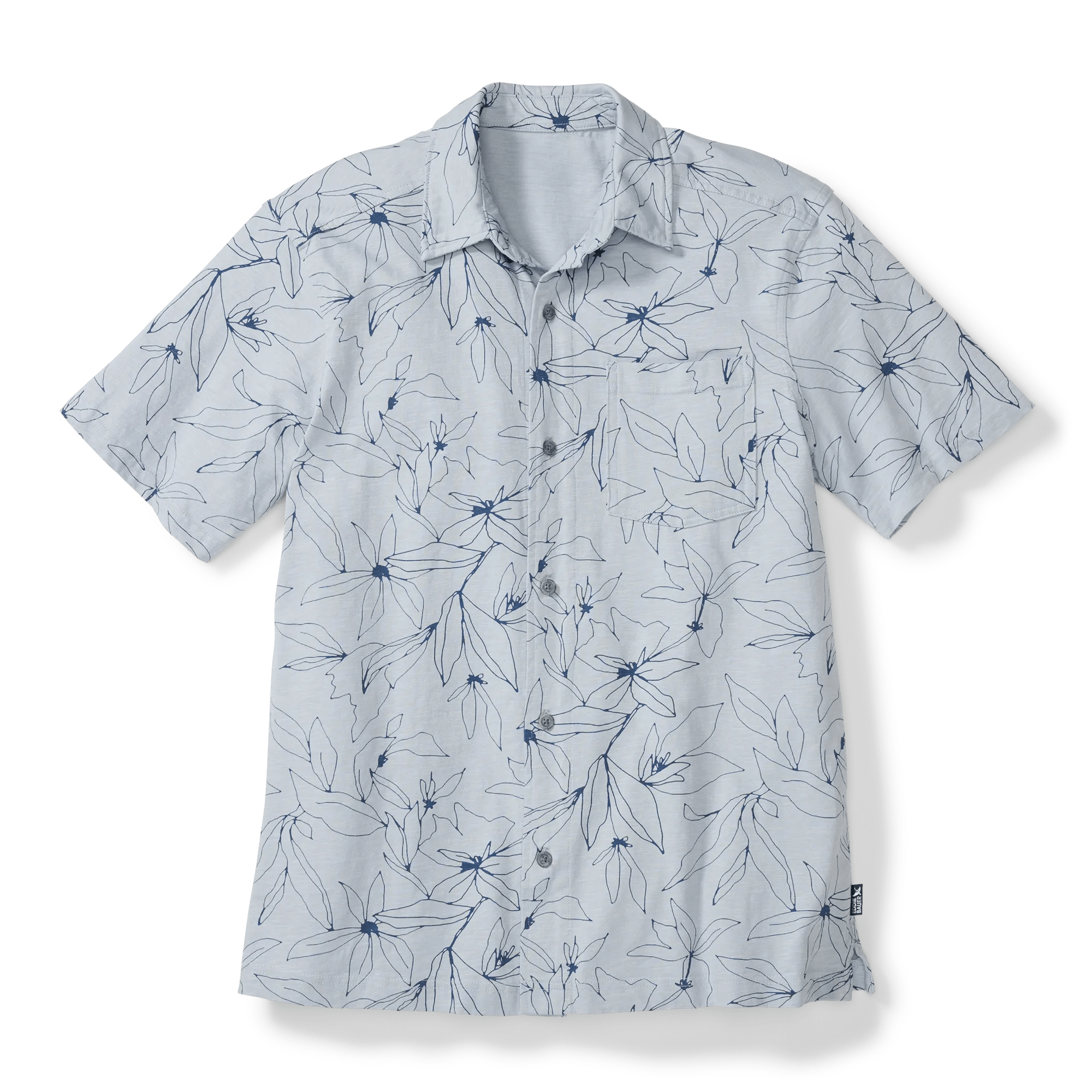 Men's Baja Knit Button-Up Shirt - Image 4