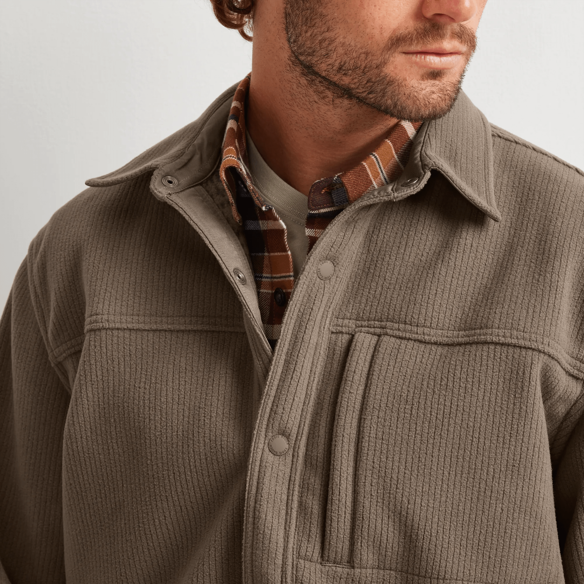 Men's Chutes Pro Corded Fleece Shirt Jacket - Image 3