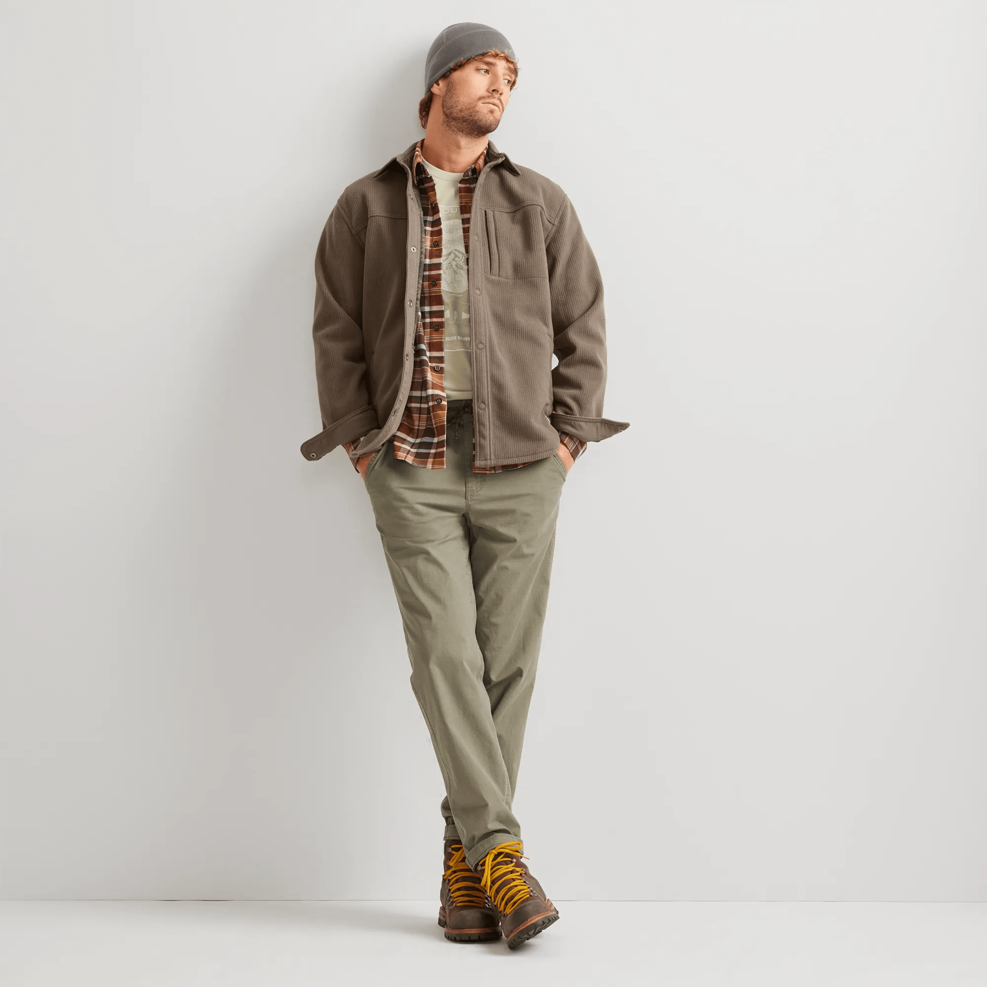 Men's Chutes Pro Corded Fleece Shirt Jacket - Image 5