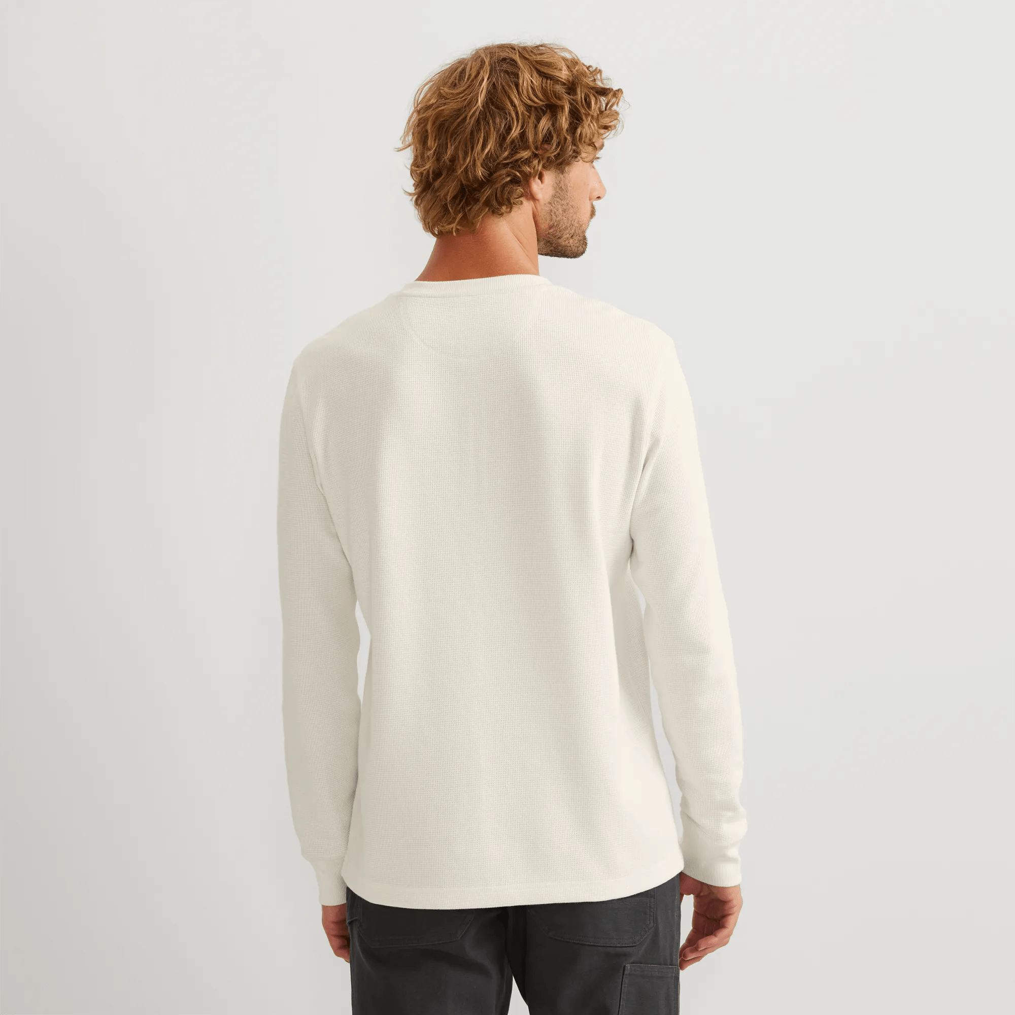 Men's Eddie's Favorite Thermal Henley - Image 2